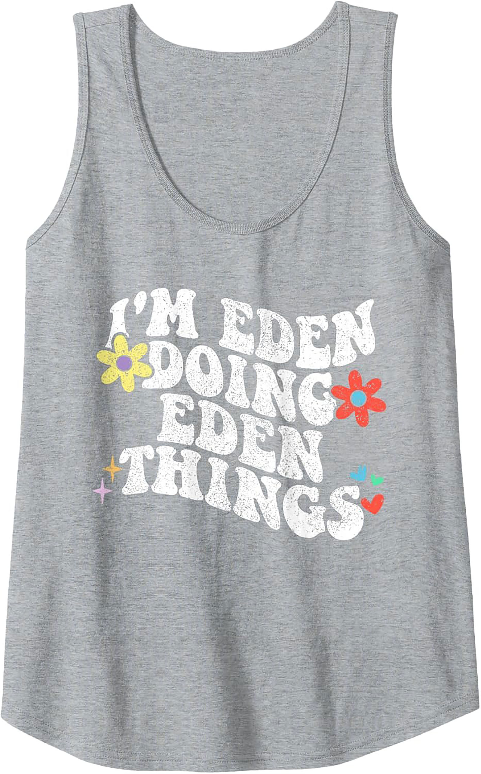 Eden Things Graphic Tank Top Personalized Retro Gift
