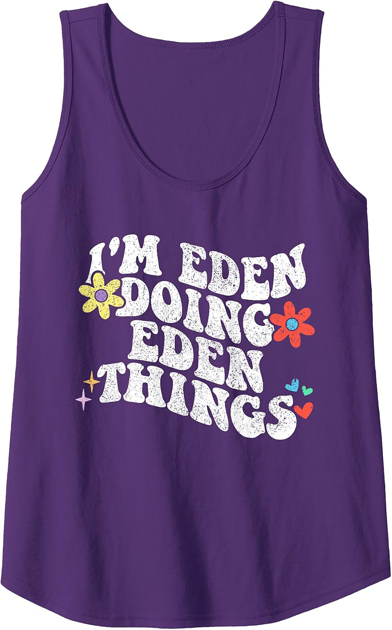 Eden Things Graphic Tank Top Personalized Retro Gift
