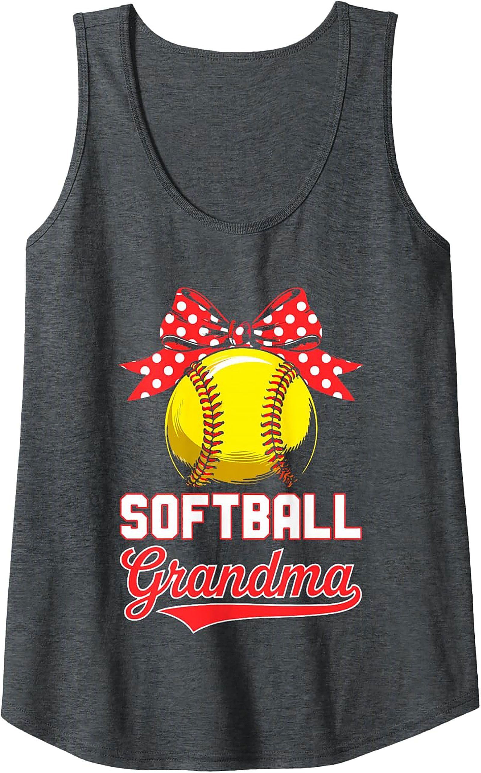 Softball Grandma Tank Top Proud Fan Gift Idea