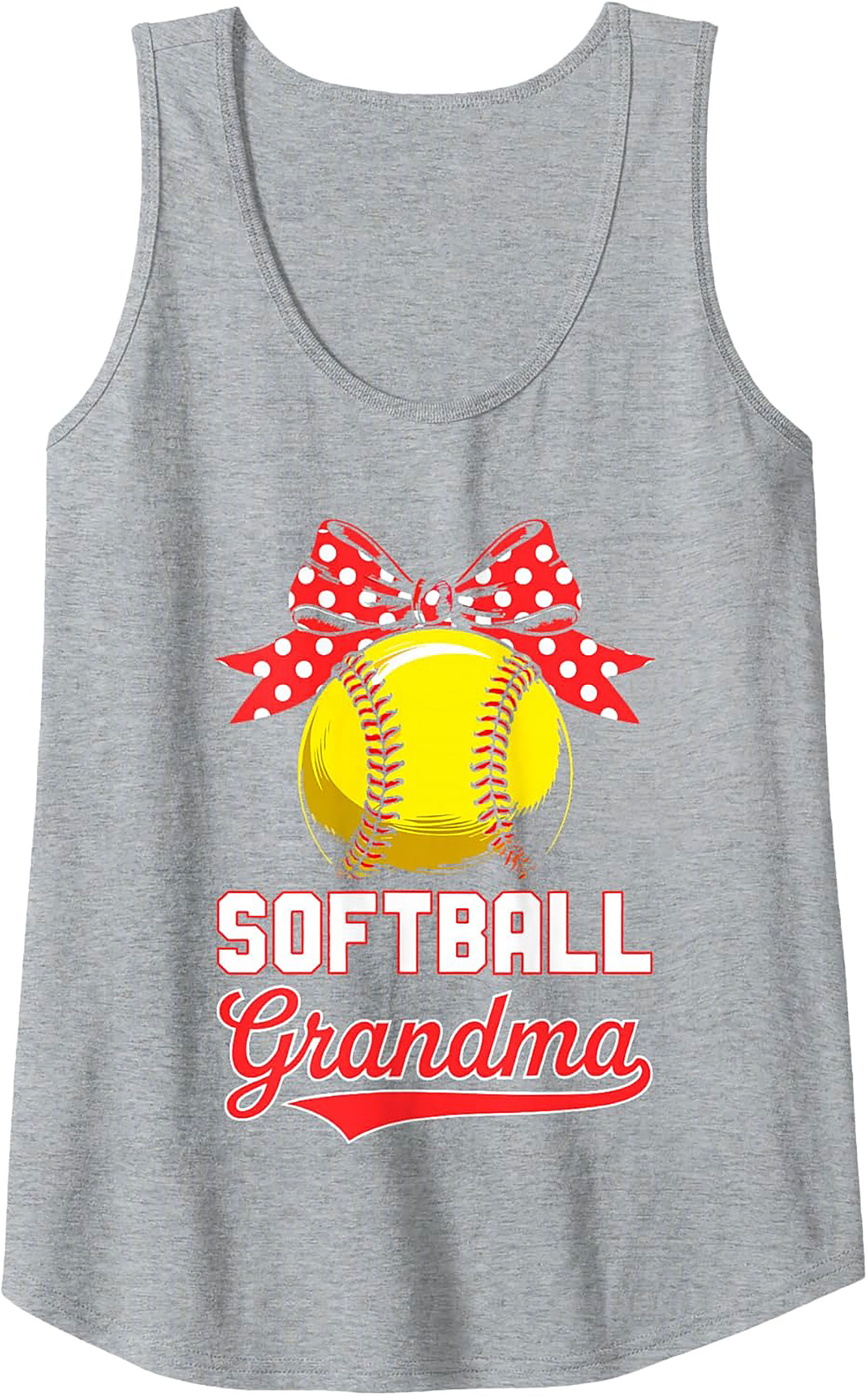Softball Grandma Tank Top Proud Fan Gift Idea