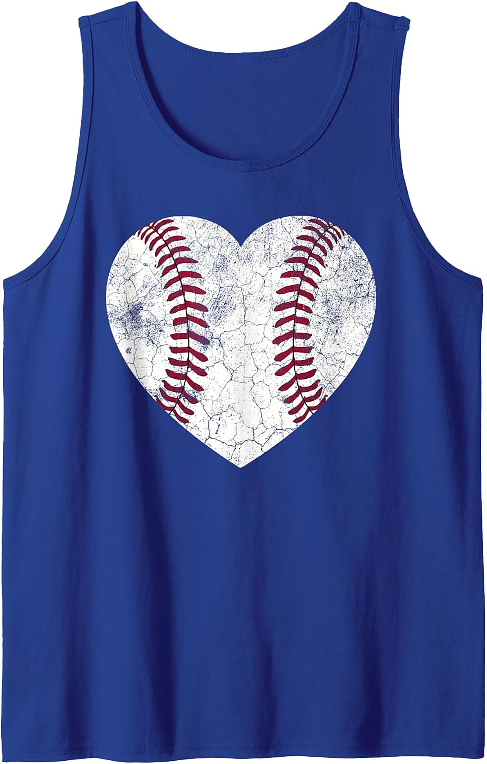 Baseball Heart Graphic Tank Top