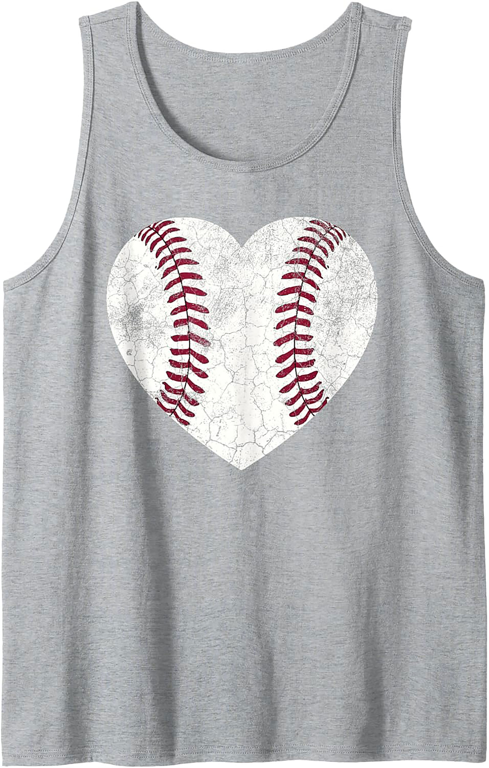 Baseball Heart Graphic Tank Top