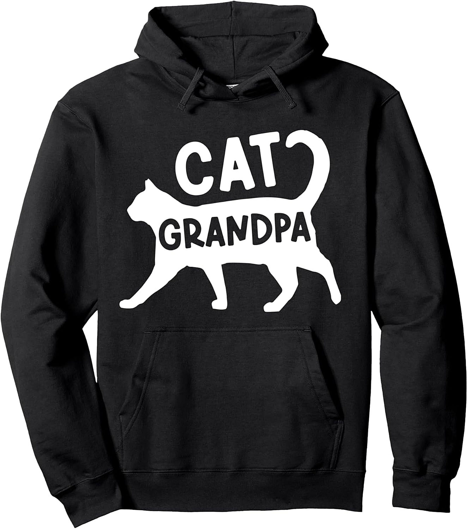 Cat Grandpa Pullover Hoodie Cozy Cat Lover Gift