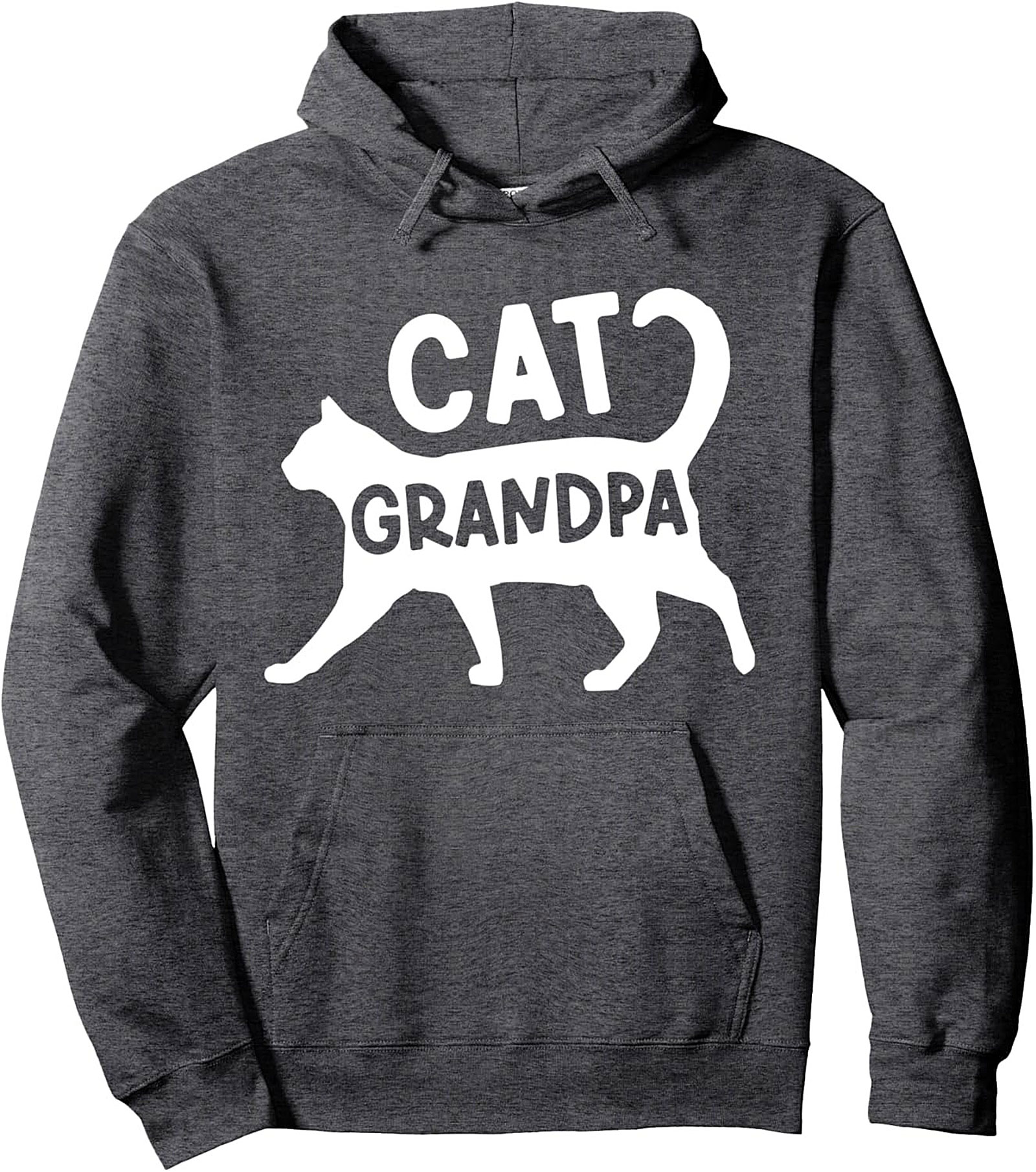 Cat Grandpa Pullover Hoodie Cozy Cat Lover Gift