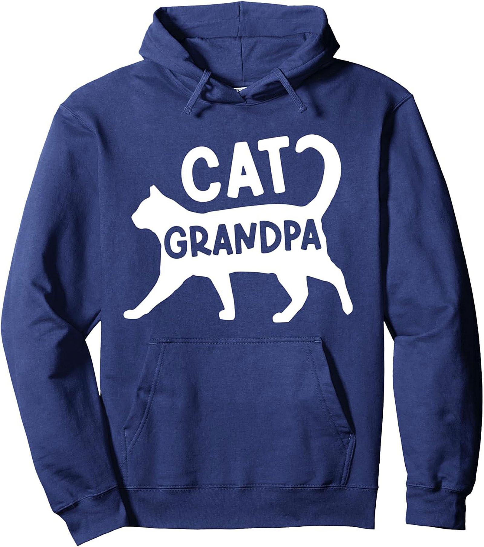 Cat Grandpa Pullover Hoodie Cozy Cat Lover Gift