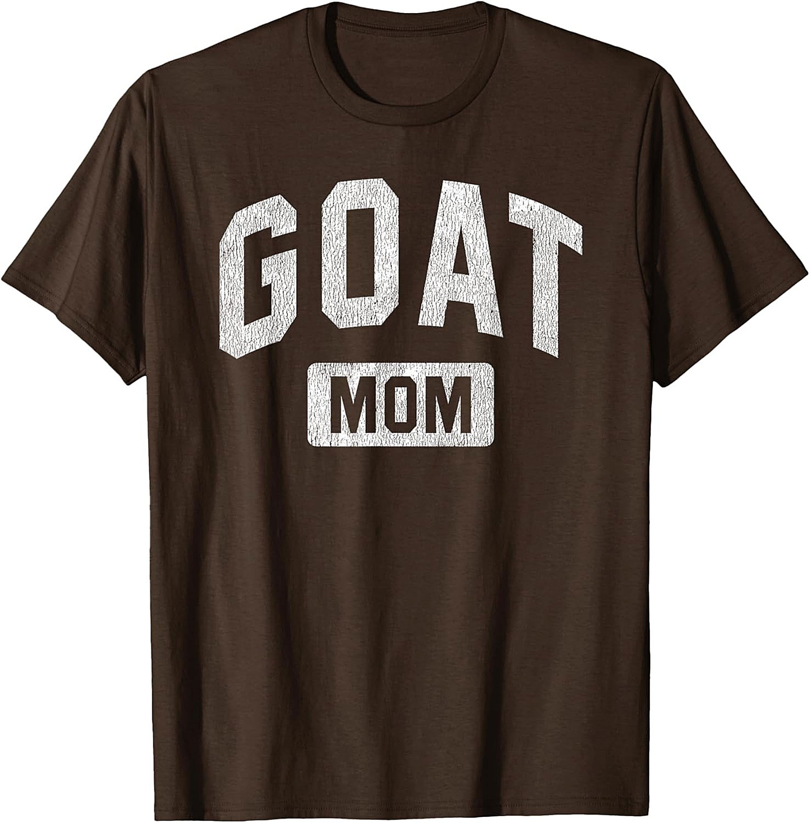 GOAT Mom Graphic Tee Greatest Of All Time Funny Shirt