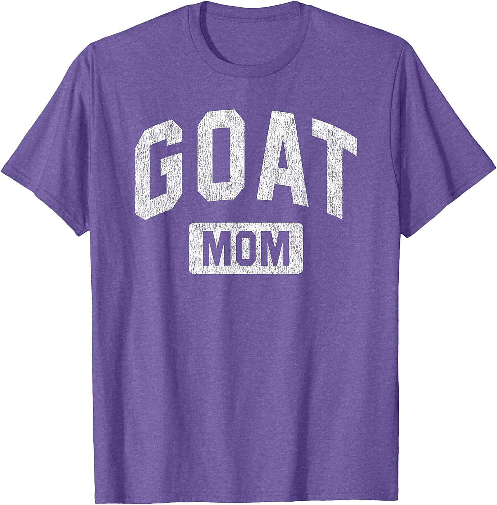 GOAT Mom Graphic Tee Greatest Of All Time Funny Shirt