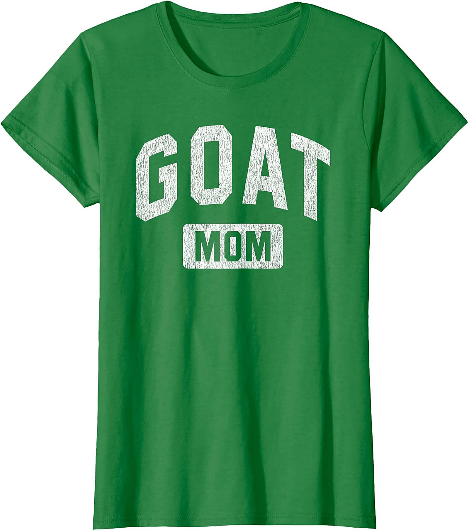 GOAT Mom Graphic Tee Greatest Of All Time Funny Shirt