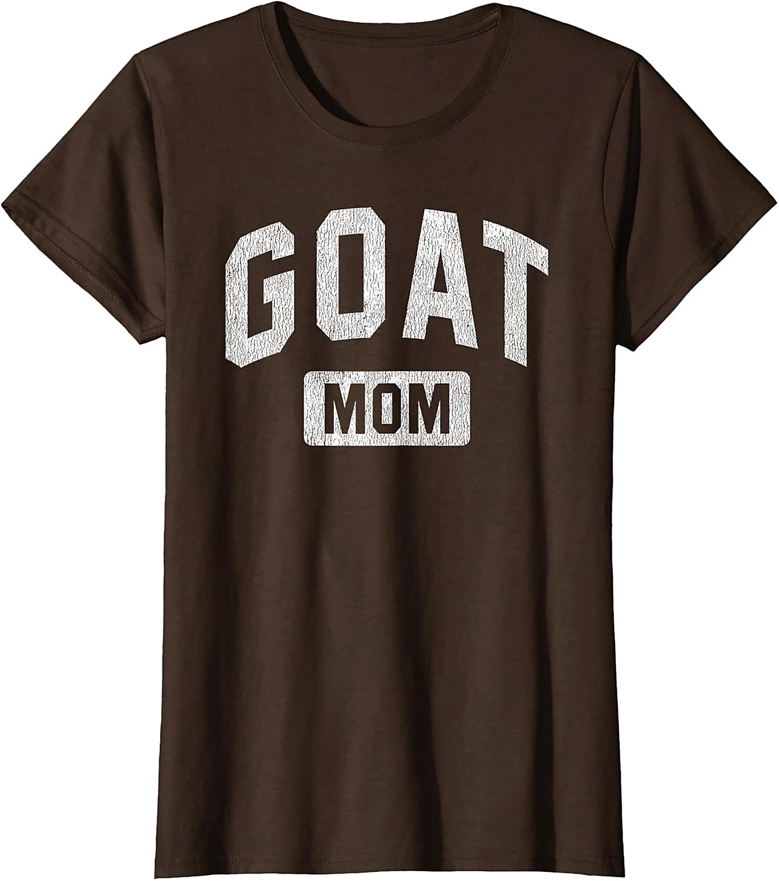 GOAT Mom Graphic Tee Greatest Of All Time Funny Shirt