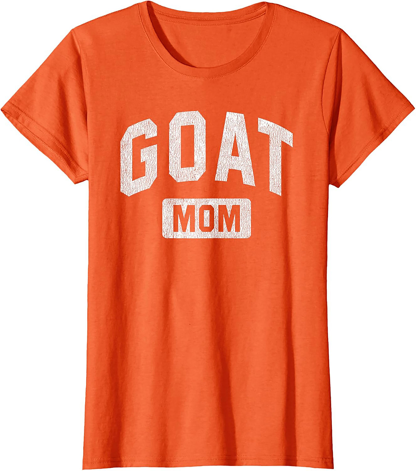 GOAT Mom Graphic Tee Greatest Of All Time Funny Shirt
