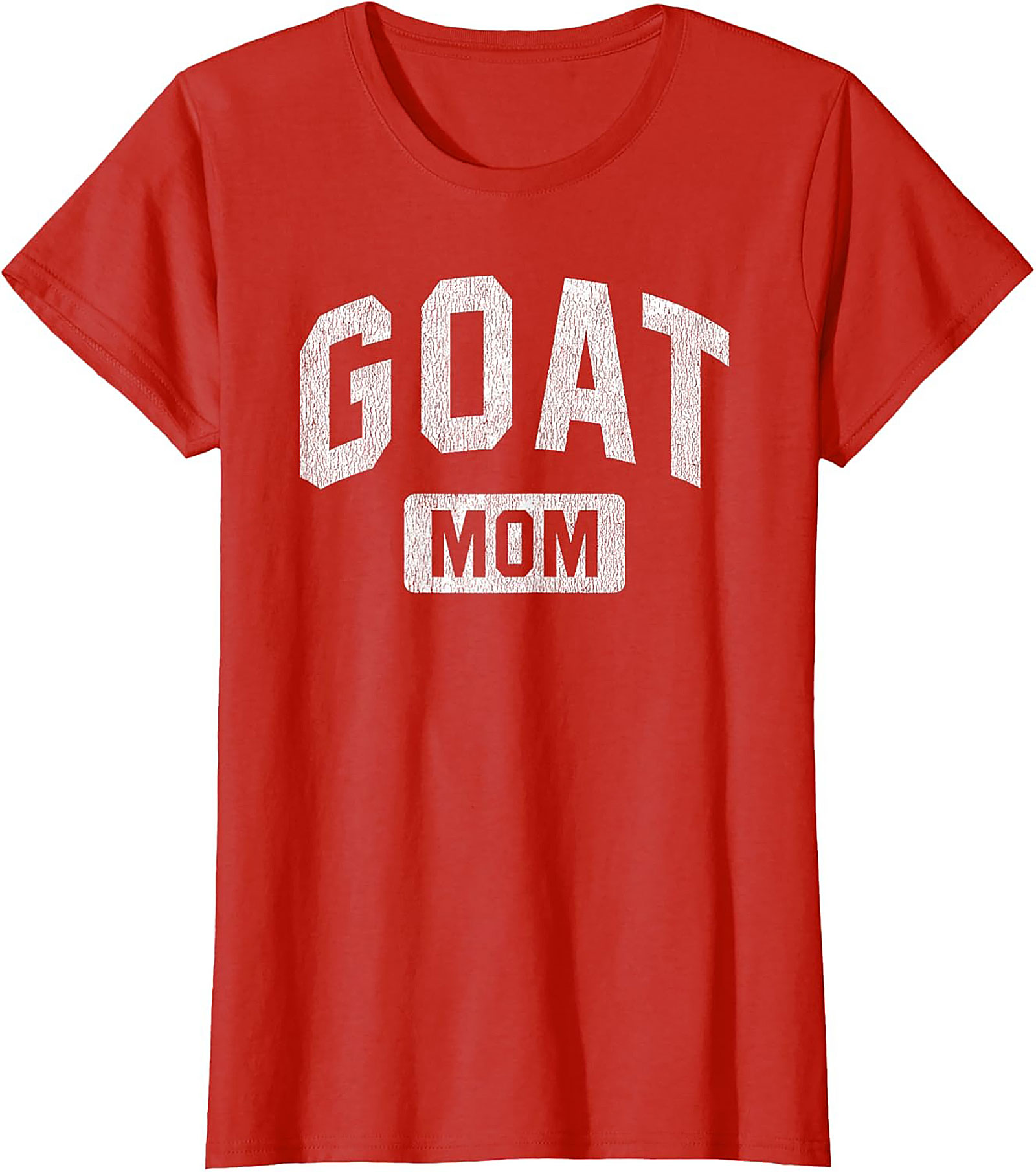 GOAT Mom Graphic Tee Greatest Of All Time Funny Shirt