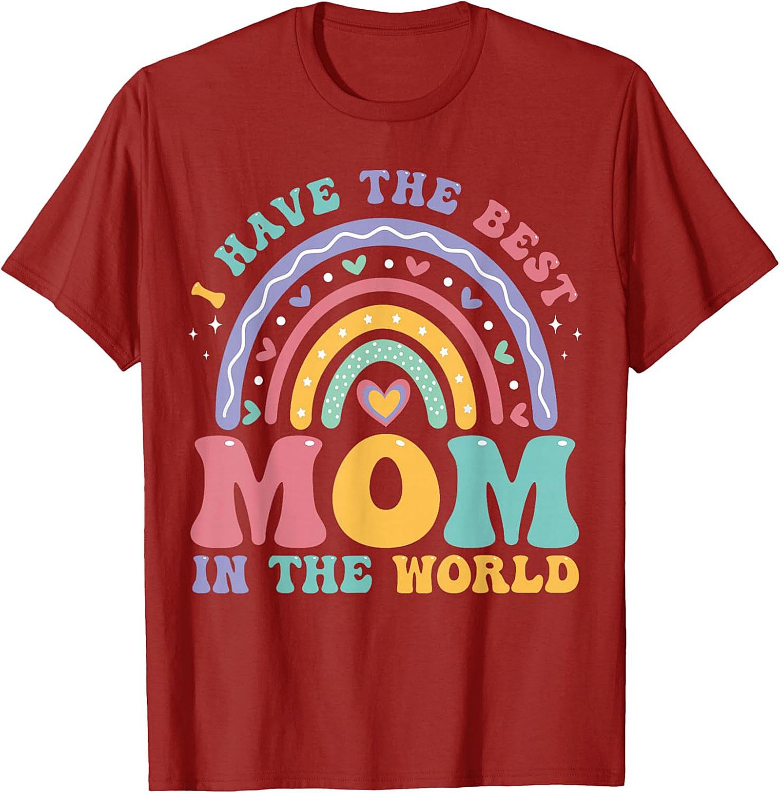 Groovy Best Mom T-shirt Retro Mother's Day Unisex Tee