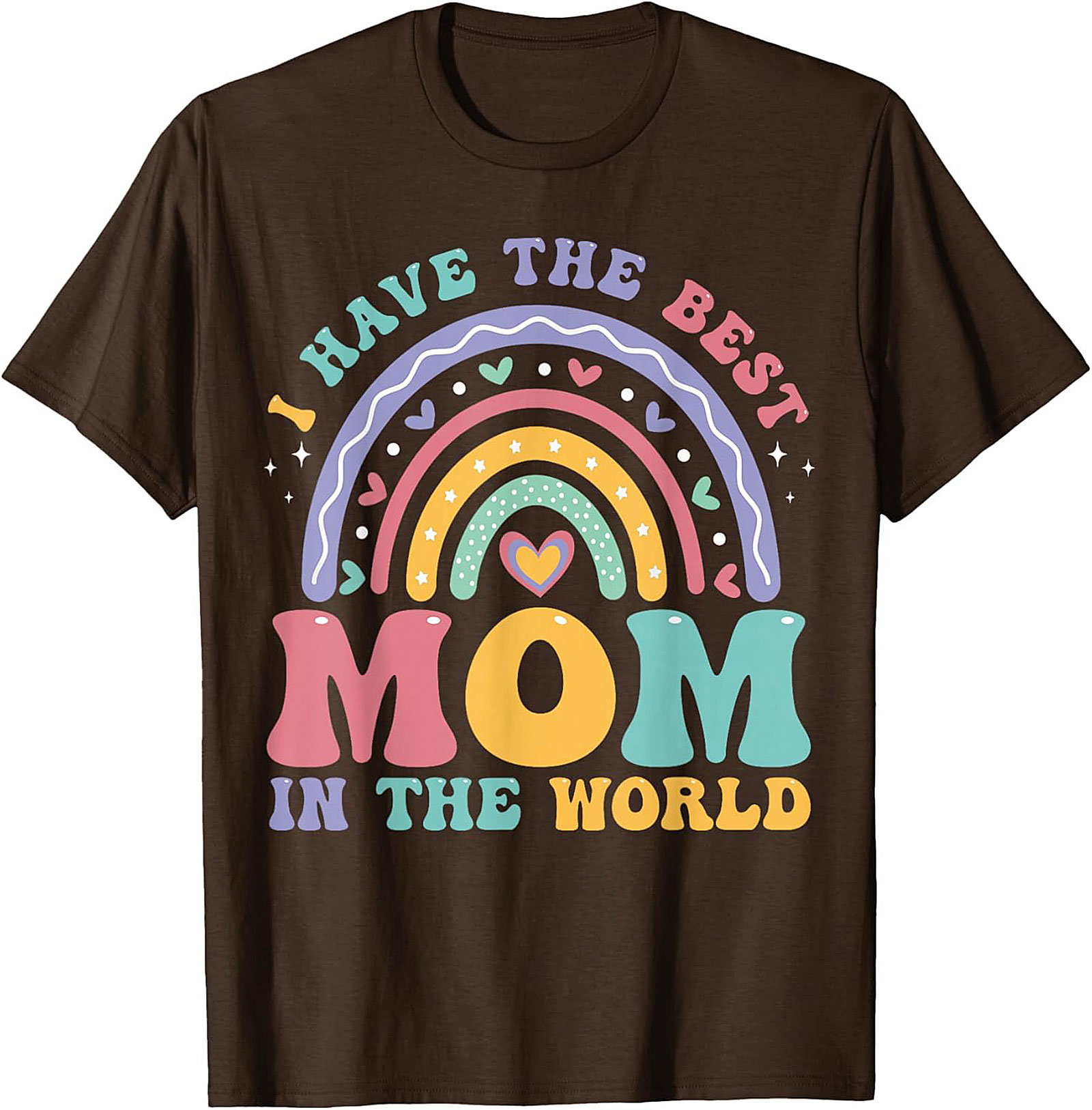 Groovy Best Mom T-shirt Retro Mother's Day Unisex Tee
