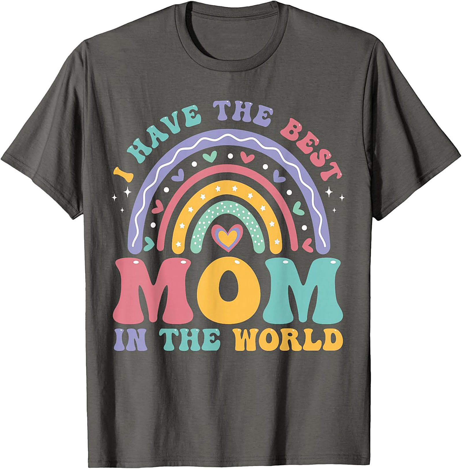 Groovy Best Mom T-shirt Retro Mother's Day Unisex Tee