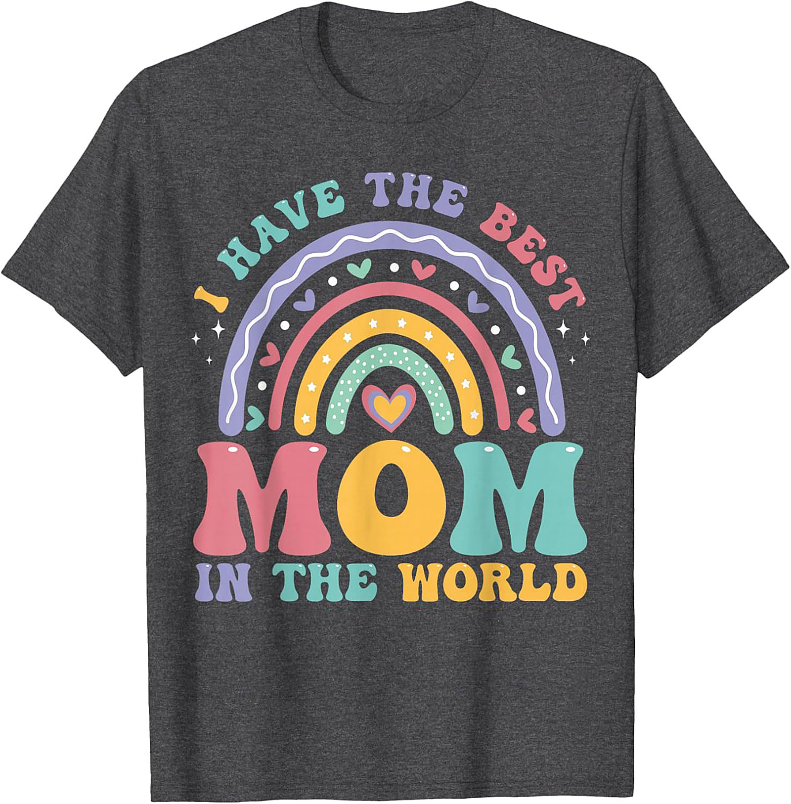 Groovy Best Mom T-shirt Retro Mother's Day Unisex Tee