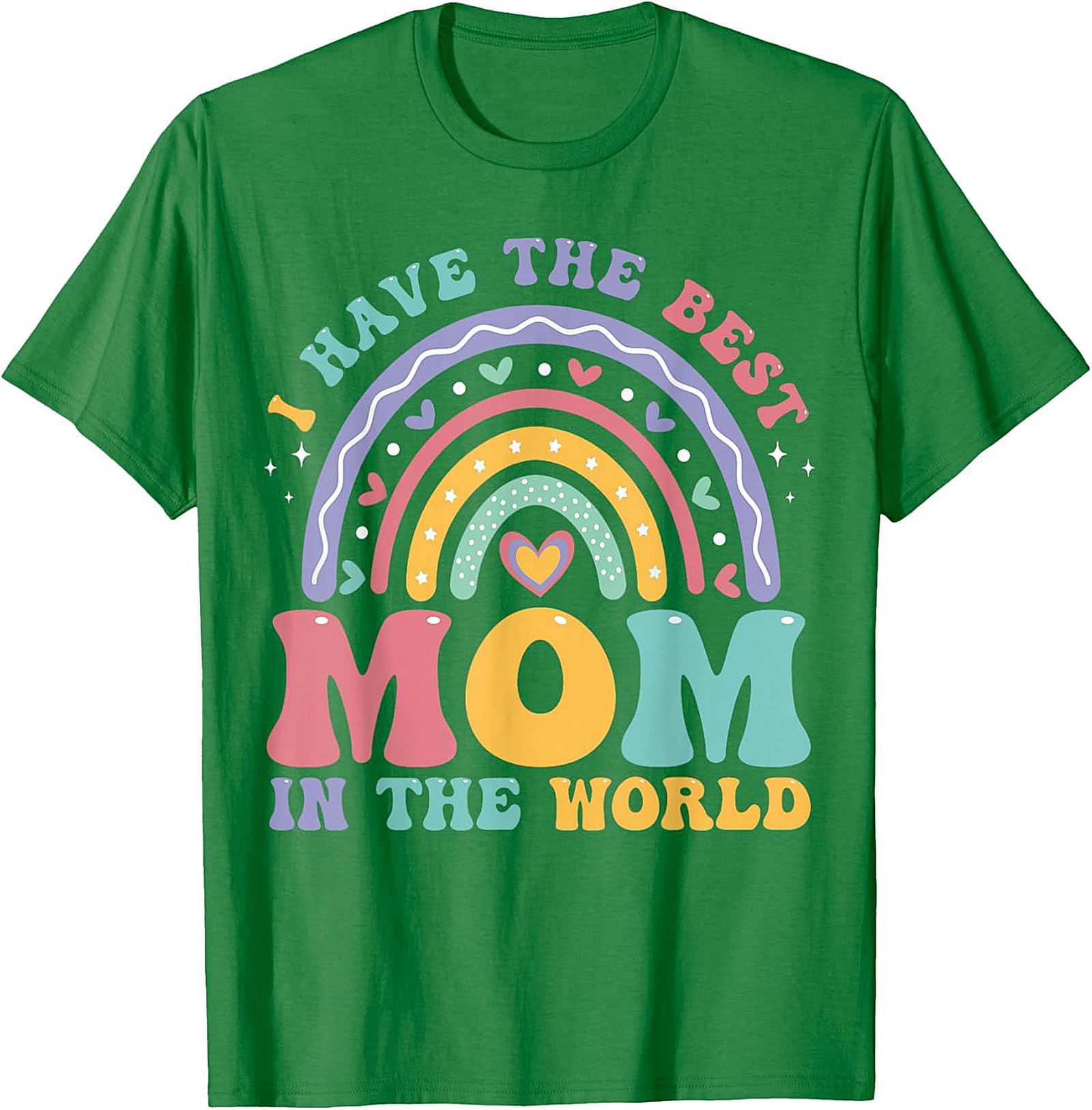 Groovy Best Mom T-shirt Retro Mother's Day Unisex Tee