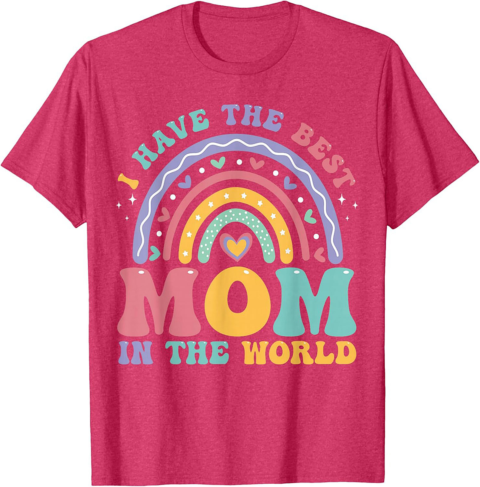 Groovy Best Mom T-shirt Retro Mother's Day Unisex Tee