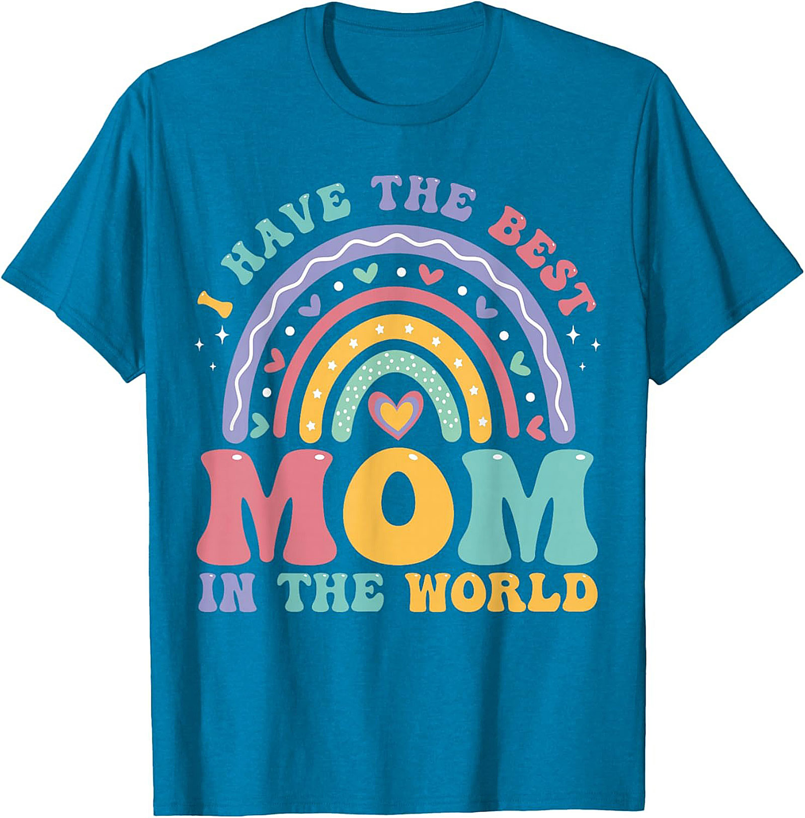 Groovy Best Mom T-shirt Retro Mother's Day Unisex Tee