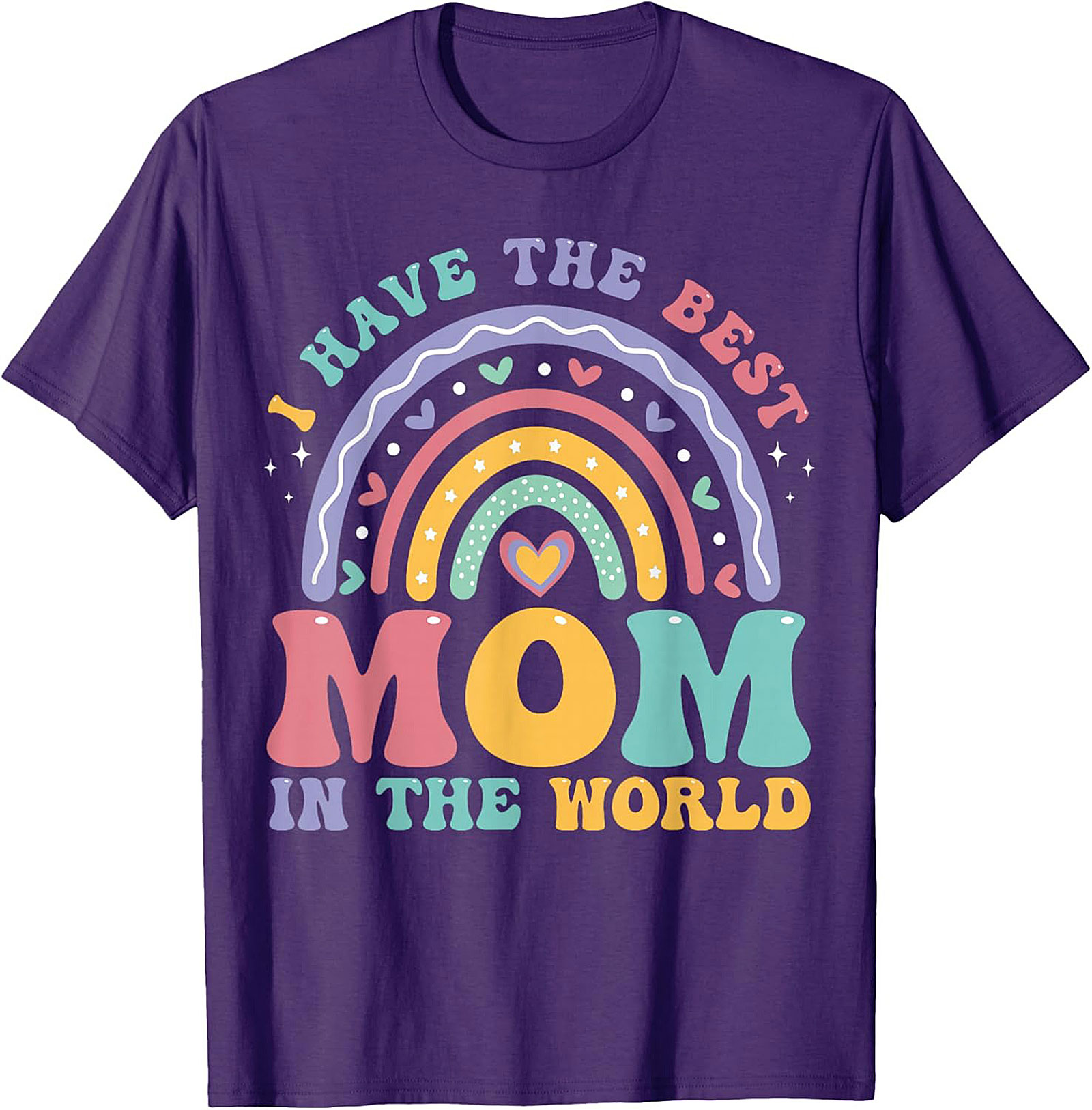 Groovy Best Mom T-shirt Retro Mother's Day Unisex Tee