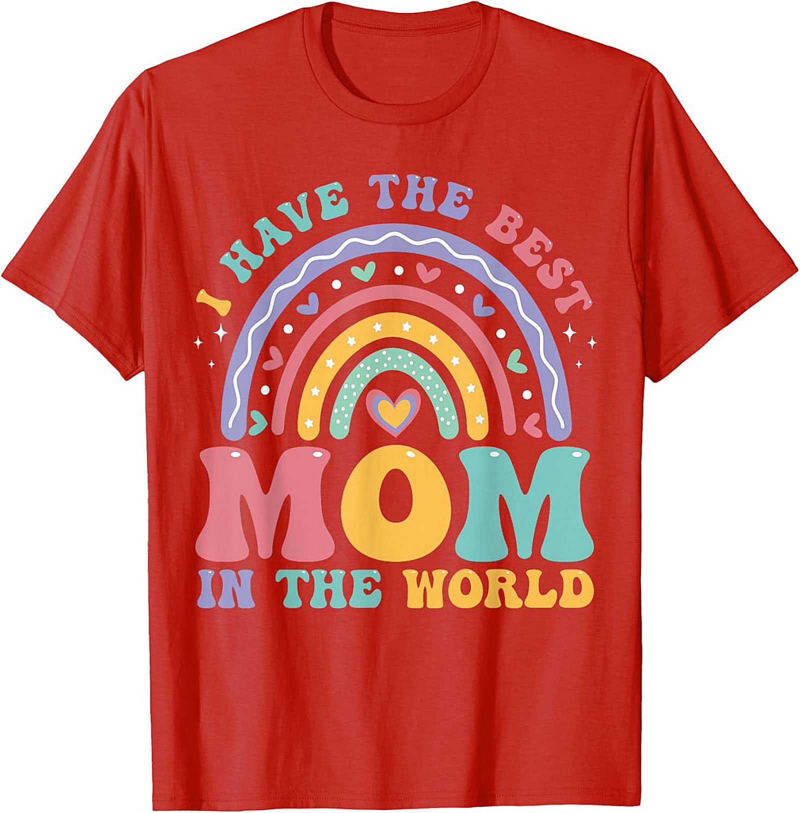 Groovy Best Mom T-shirt Retro Mother's Day Unisex Tee