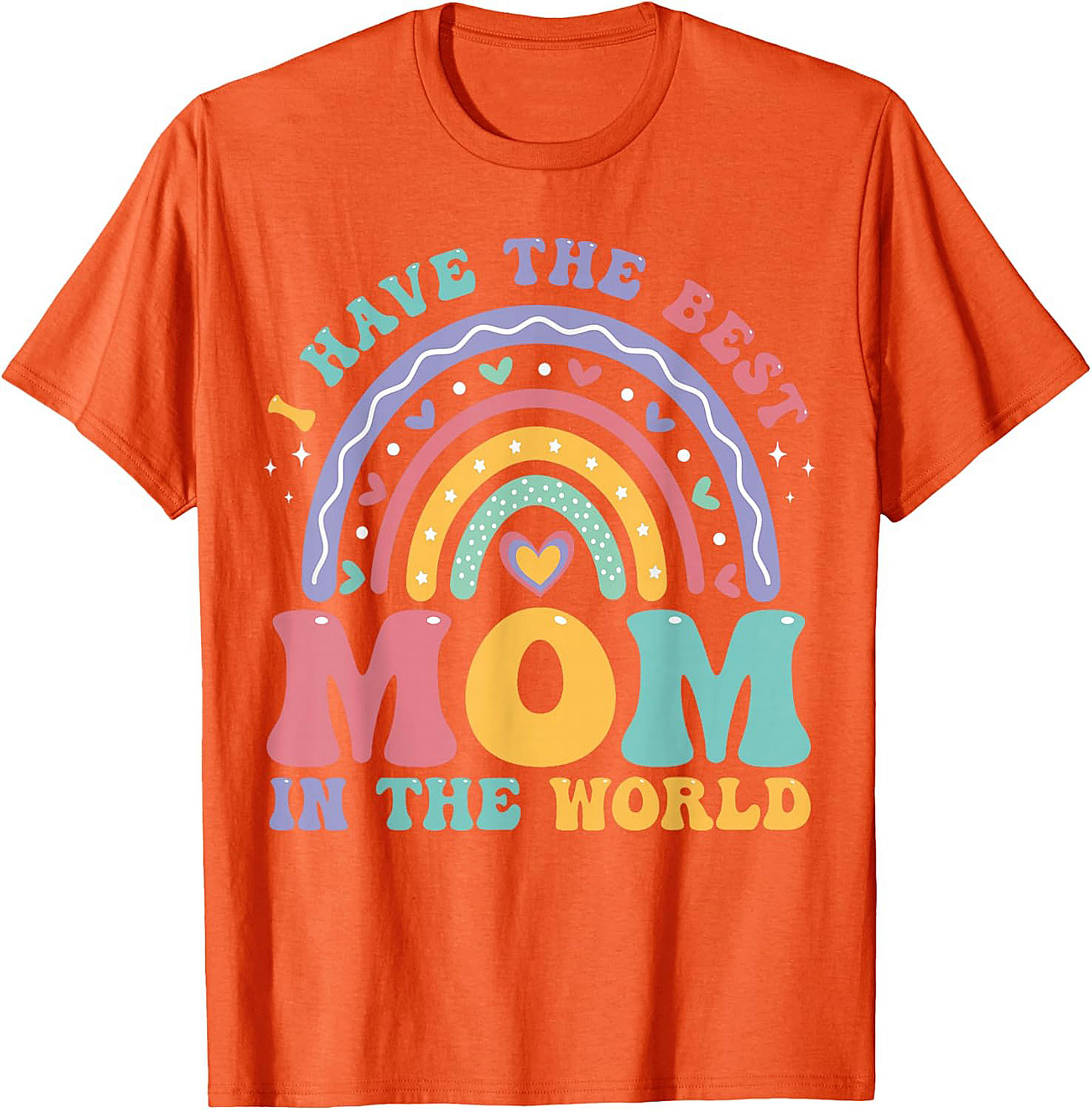 Groovy Best Mom T-shirt Retro Mother's Day Unisex Tee