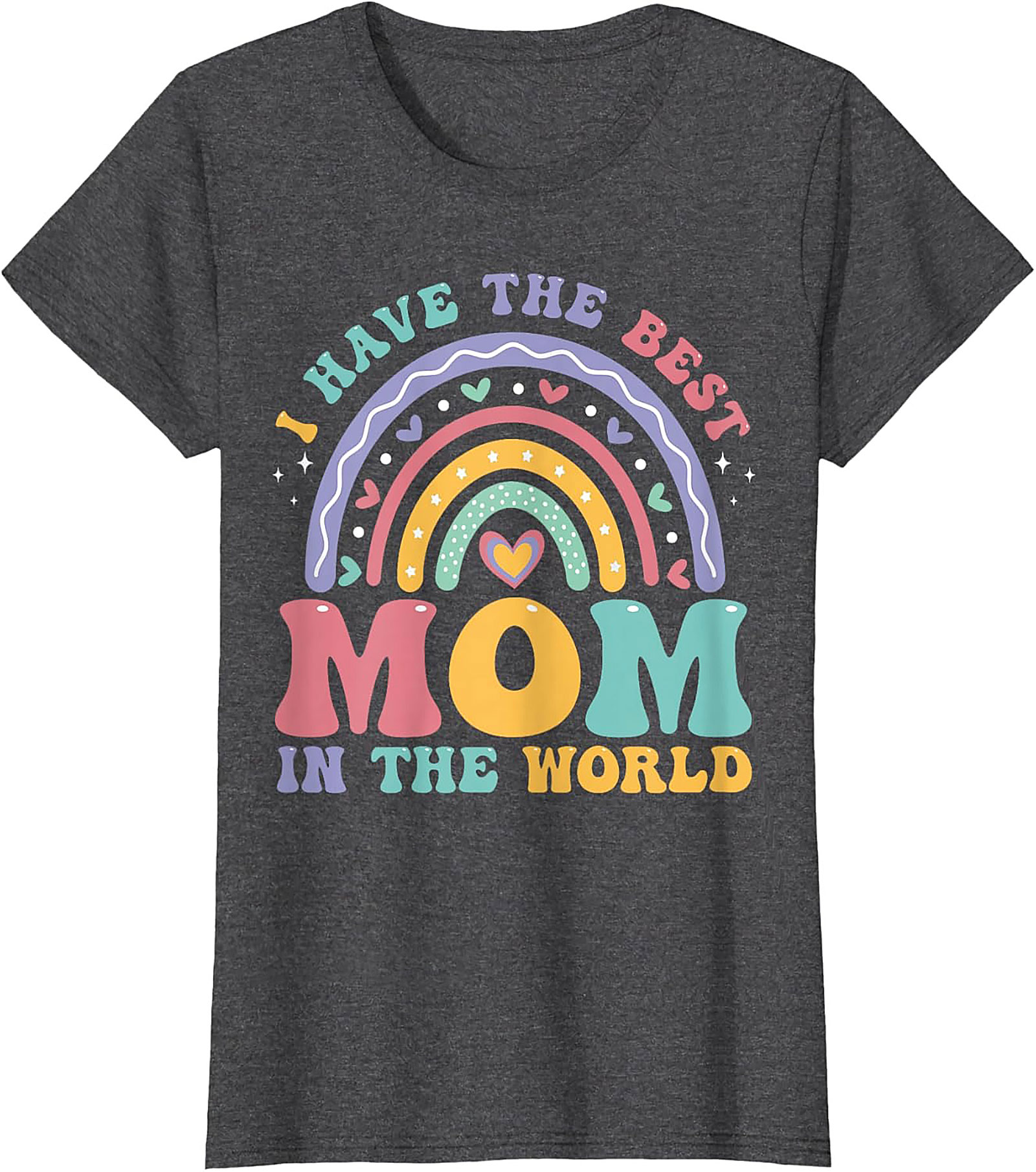 Groovy Best Mom T-shirt Retro Mother's Day Unisex Tee