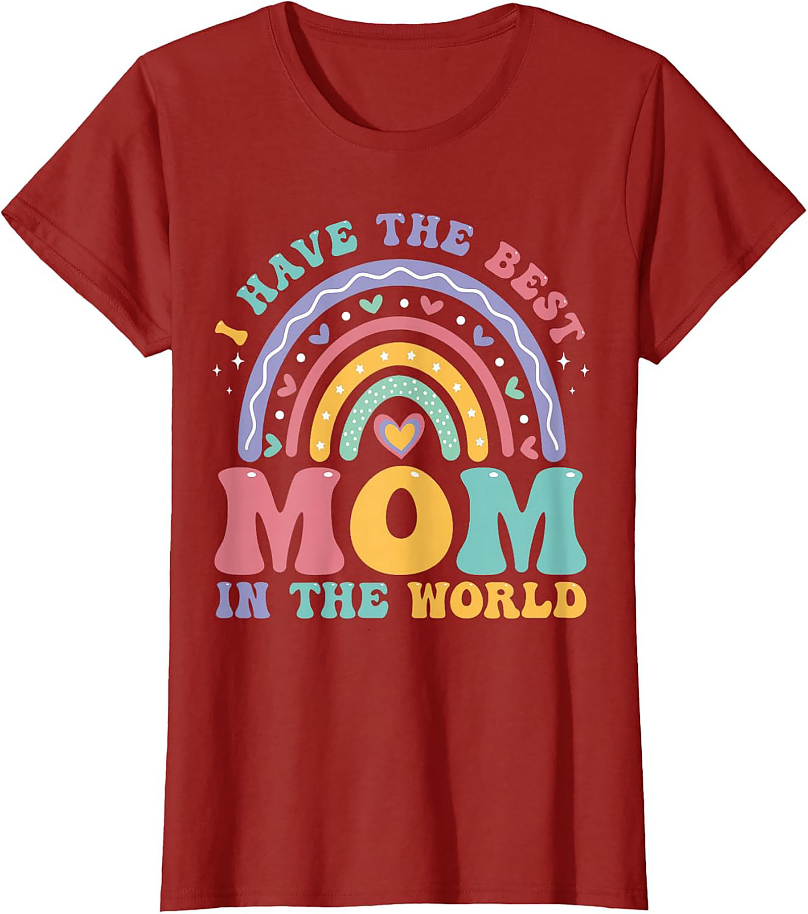 Groovy Best Mom T-shirt Retro Mother's Day Unisex Tee