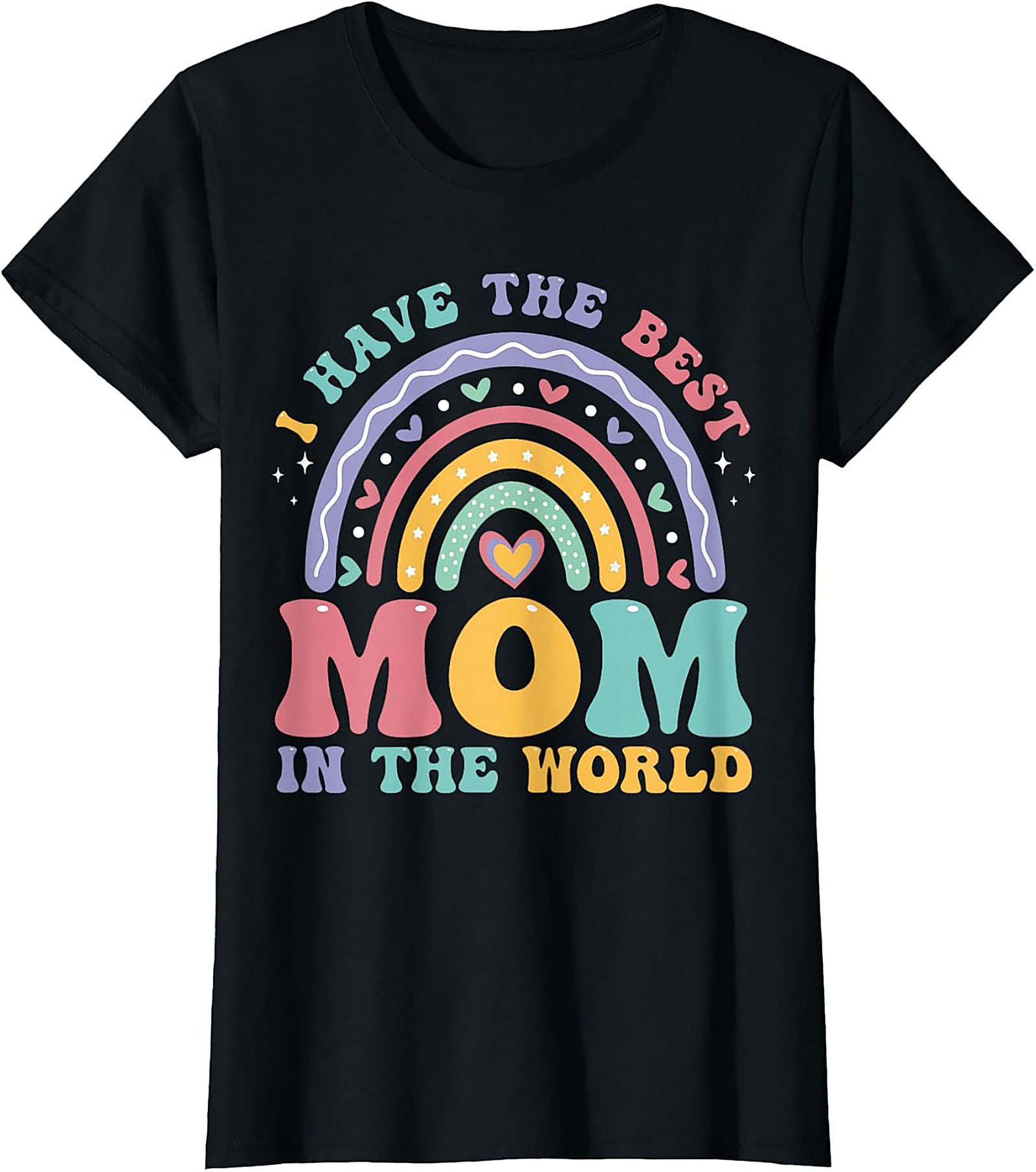 Groovy Best Mom T-shirt Retro Mother's Day Unisex Tee
