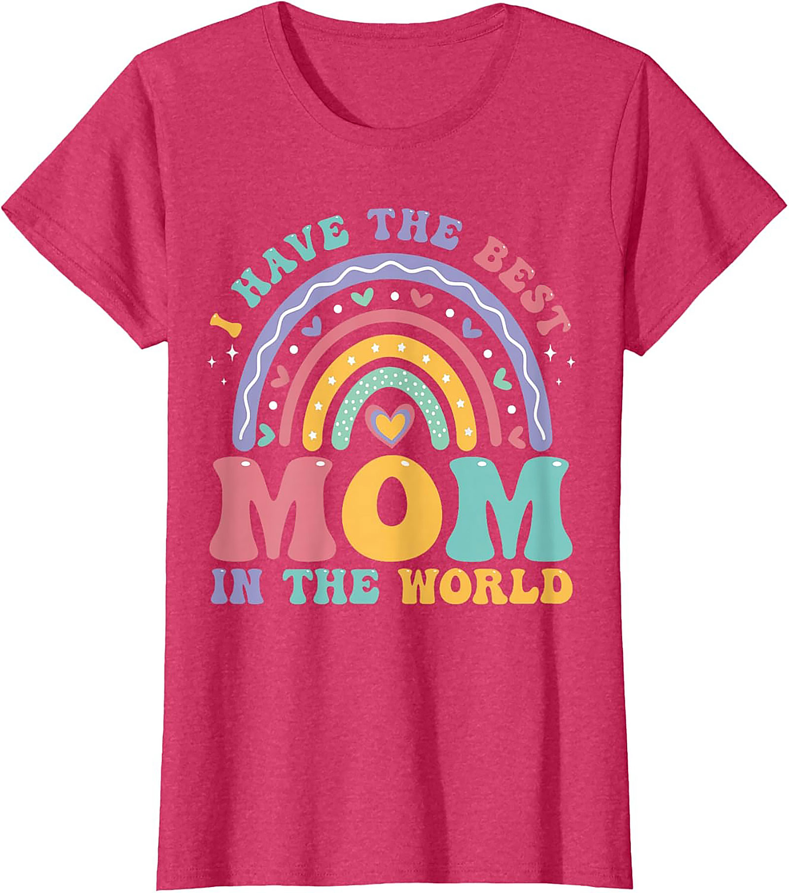 Groovy Best Mom T-shirt Retro Mother's Day Unisex Tee