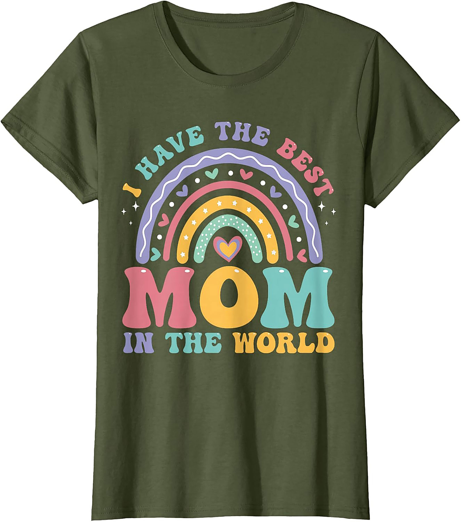 Groovy Best Mom T-shirt Retro Mother's Day Unisex Tee