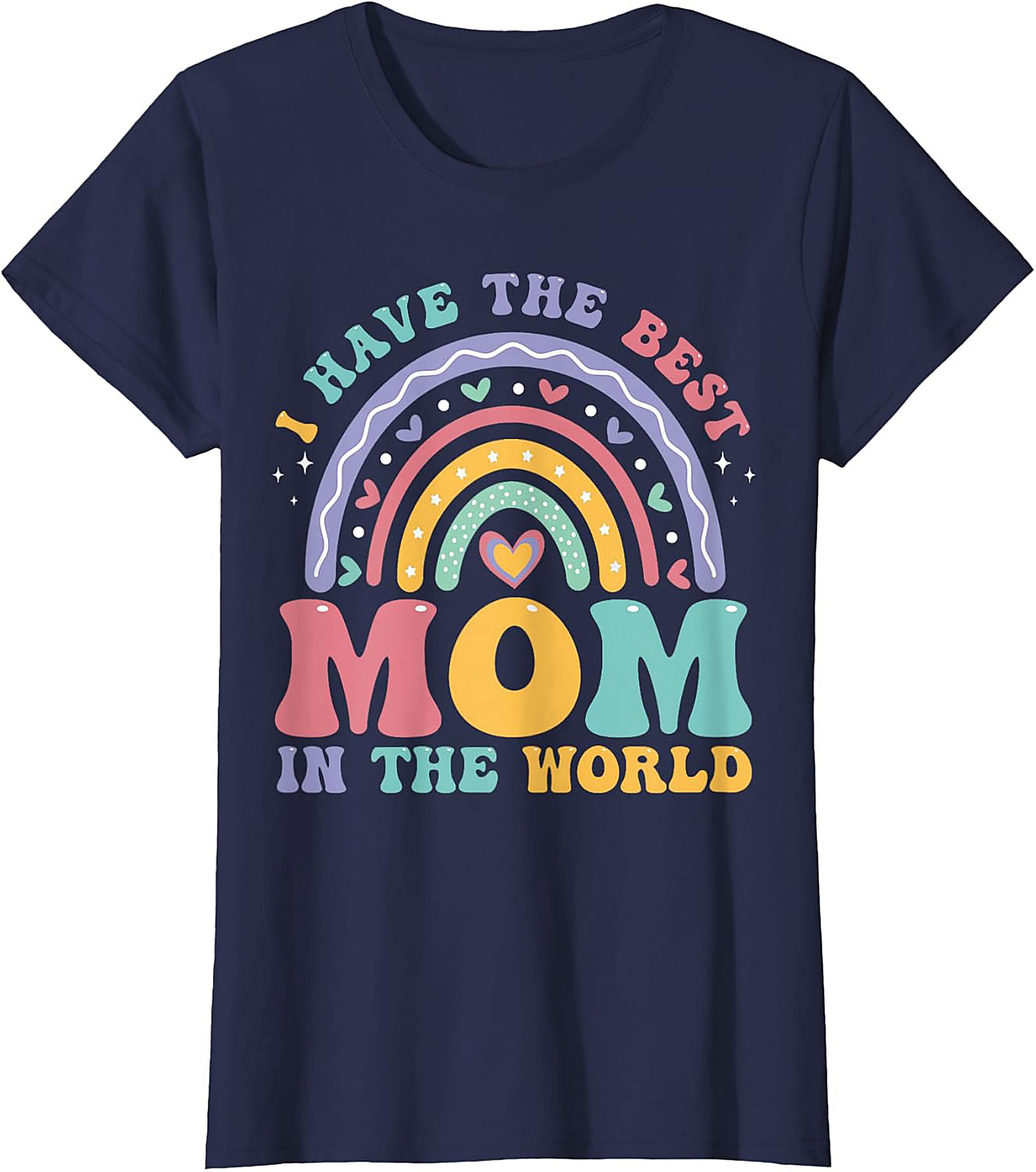Groovy Best Mom T-shirt Retro Mother's Day Unisex Tee