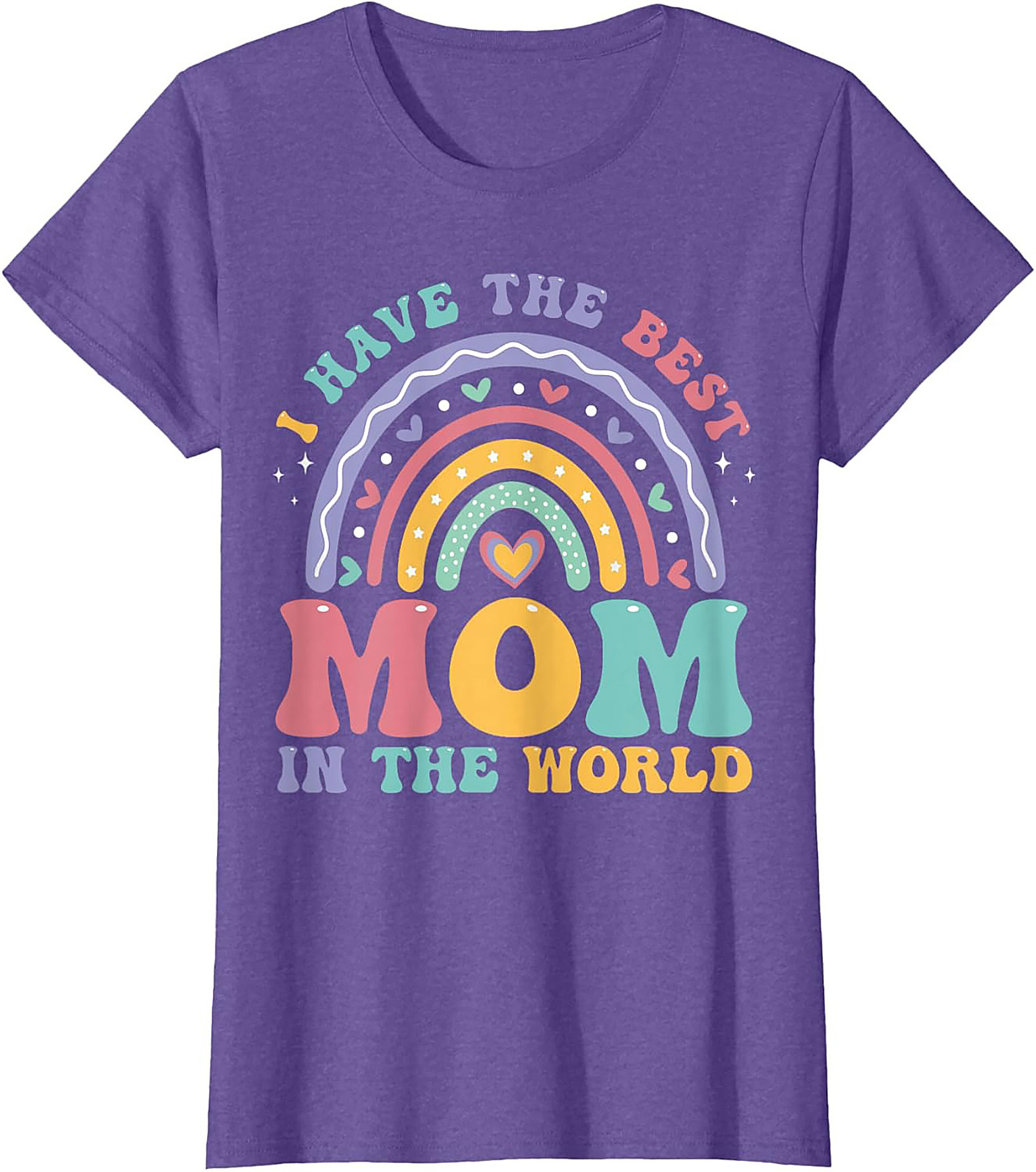 Groovy Best Mom T-shirt Retro Mother's Day Unisex Tee