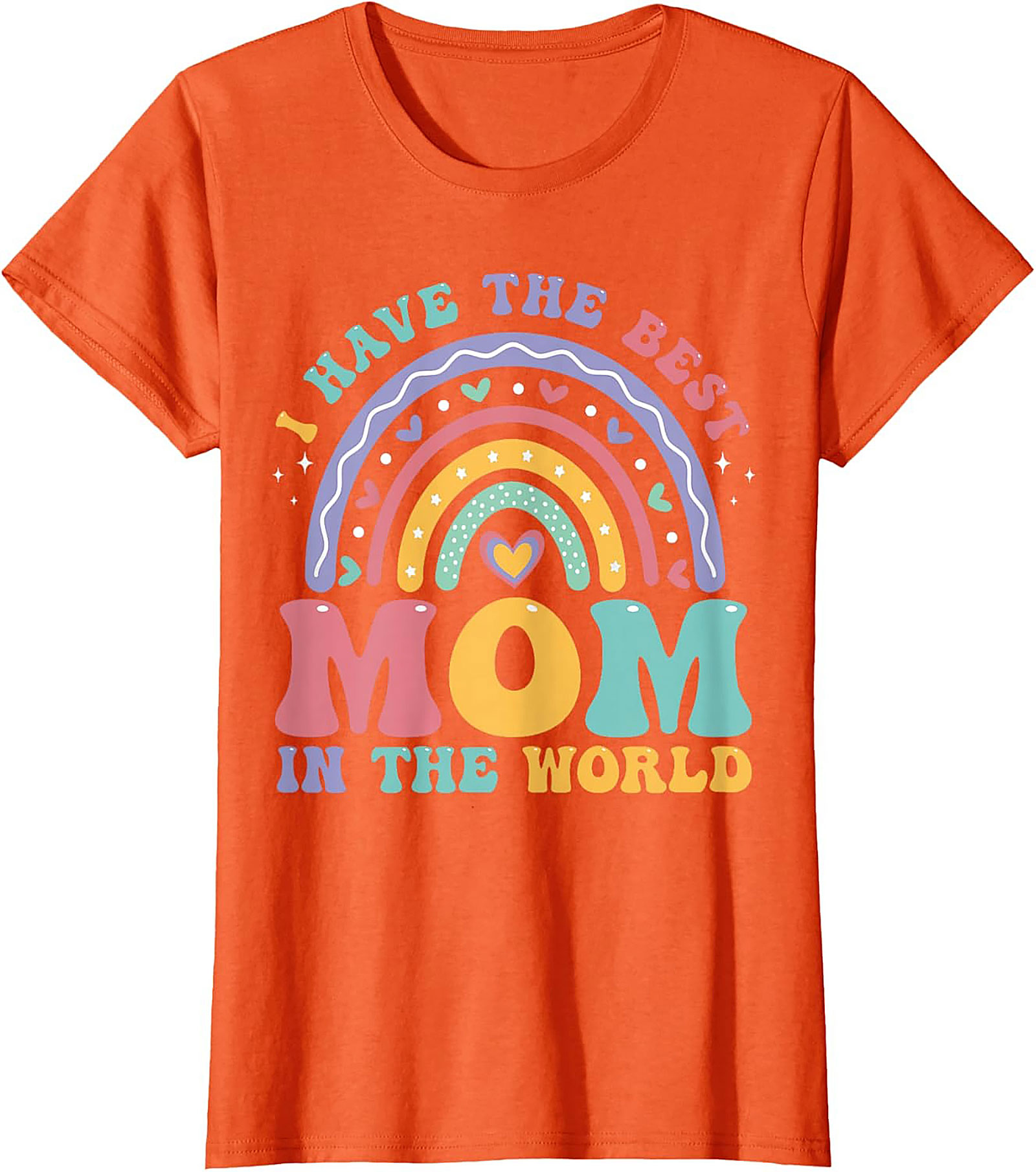 Groovy Best Mom T-shirt Retro Mother's Day Unisex Tee