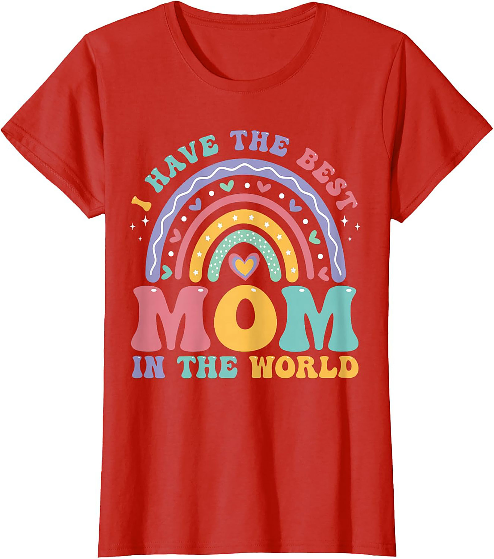 Groovy Best Mom T-shirt Retro Mother's Day Unisex Tee