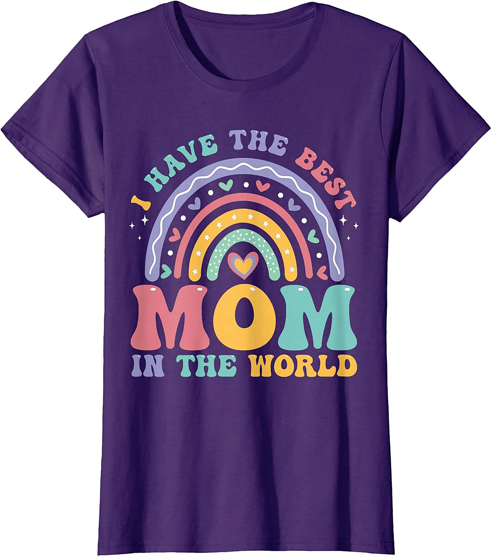Groovy Best Mom T-shirt Retro Mother's Day Unisex Tee