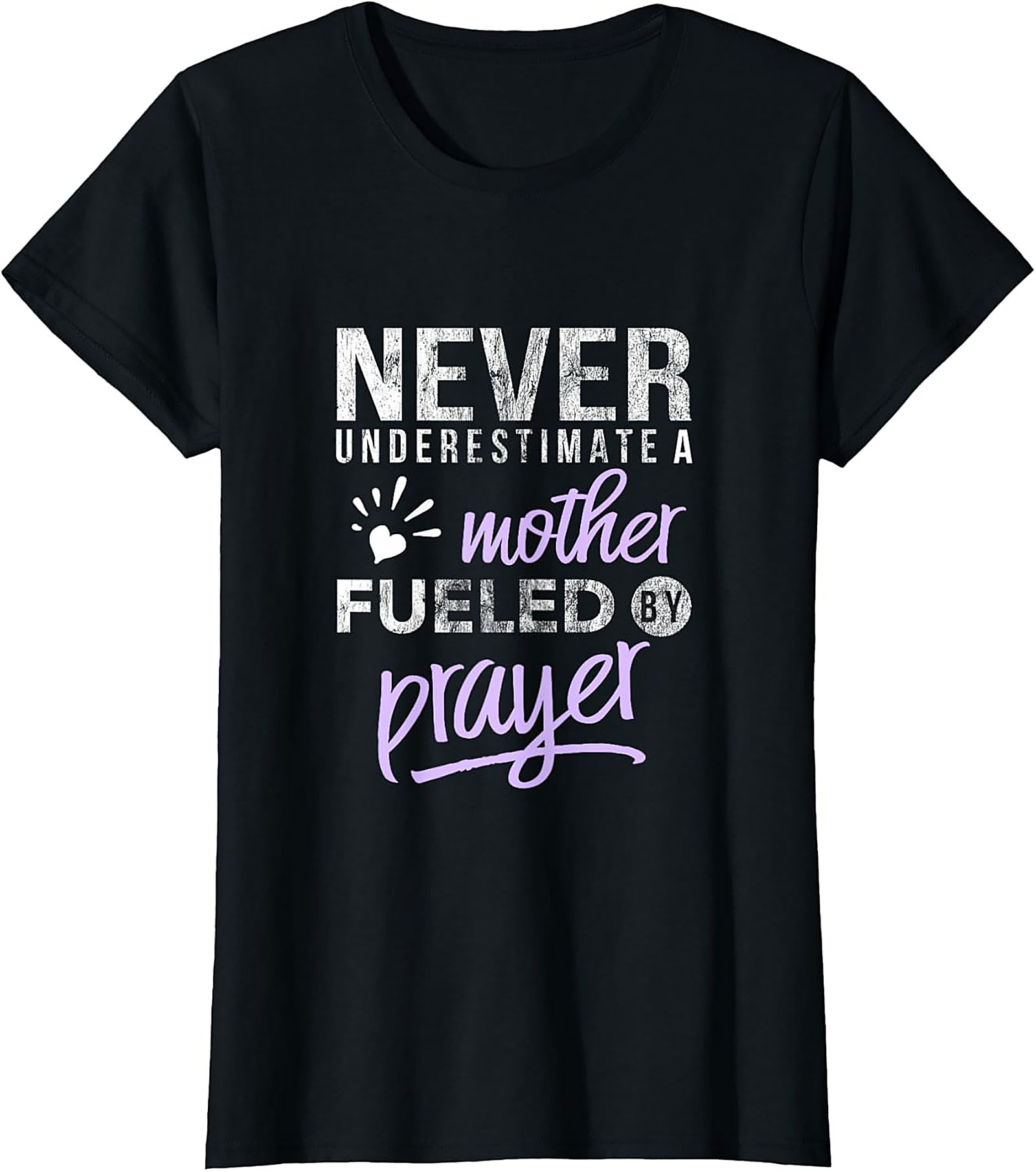 Mother Fueled by Prayer T-shirt Christian Mom Tee Gift