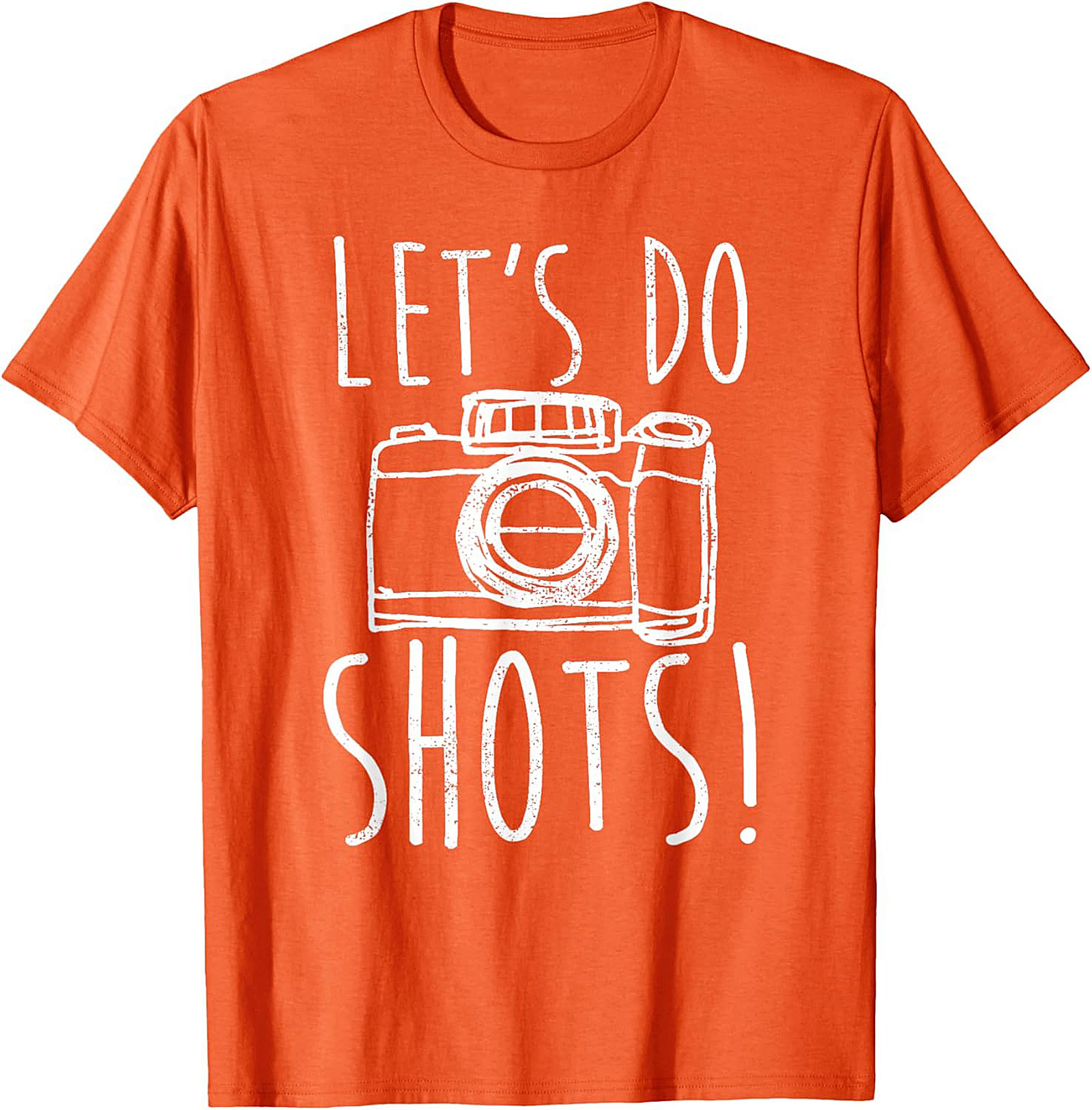 Let's Do Shots Funny Photography T-Shirt | Camera Tee