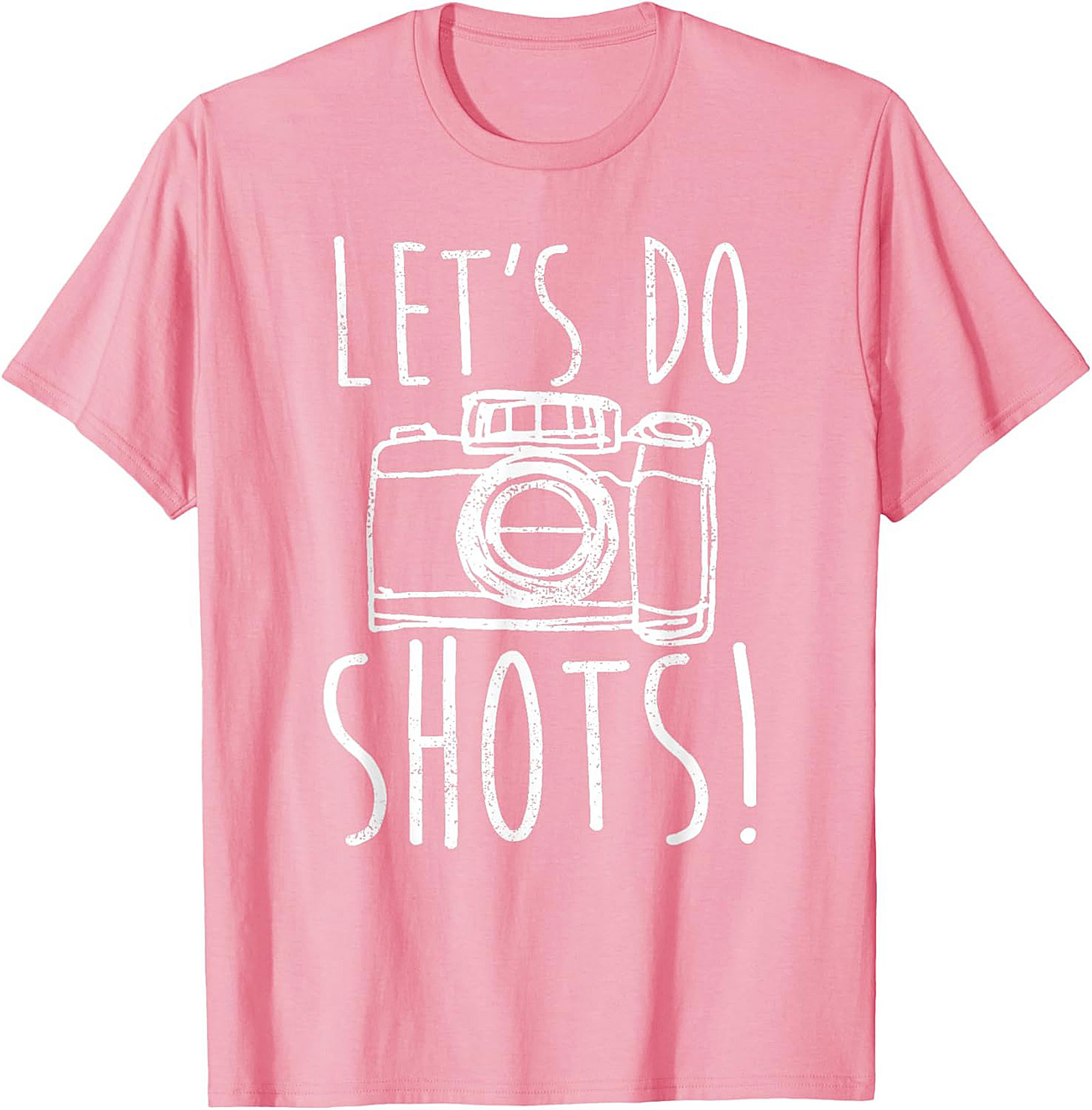 Let's Do Shots Funny Photography T-Shirt | Camera Tee