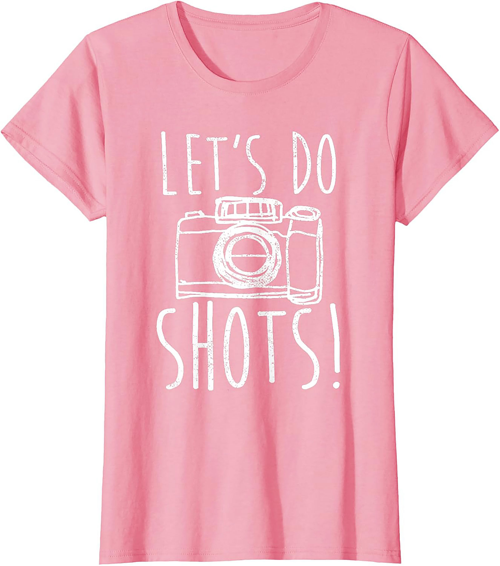 Let's Do Shots Funny Photography T-Shirt | Camera Tee