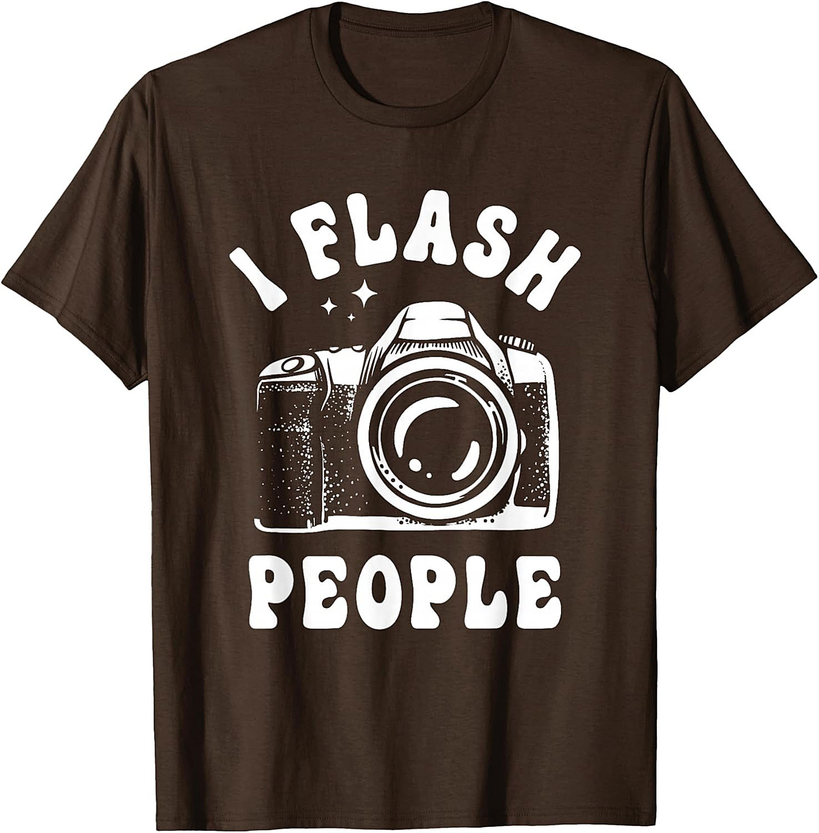 Funny Photographer T-shirt | I Flash People Camera Tee