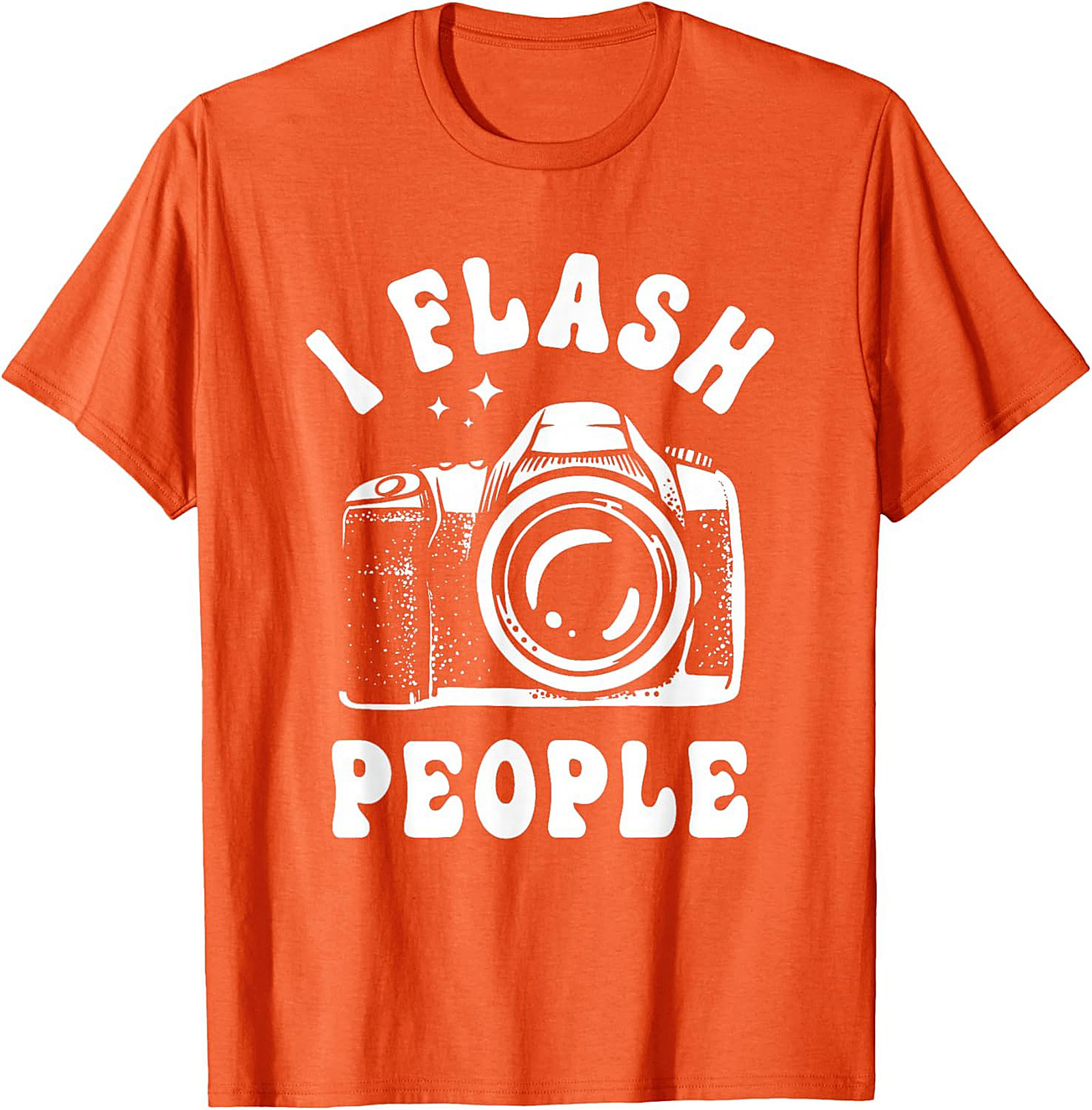 Funny Photographer T-shirt | I Flash People Camera Tee