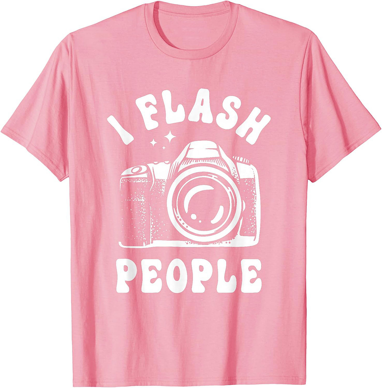 Funny Photographer T-shirt | I Flash People Camera Tee
