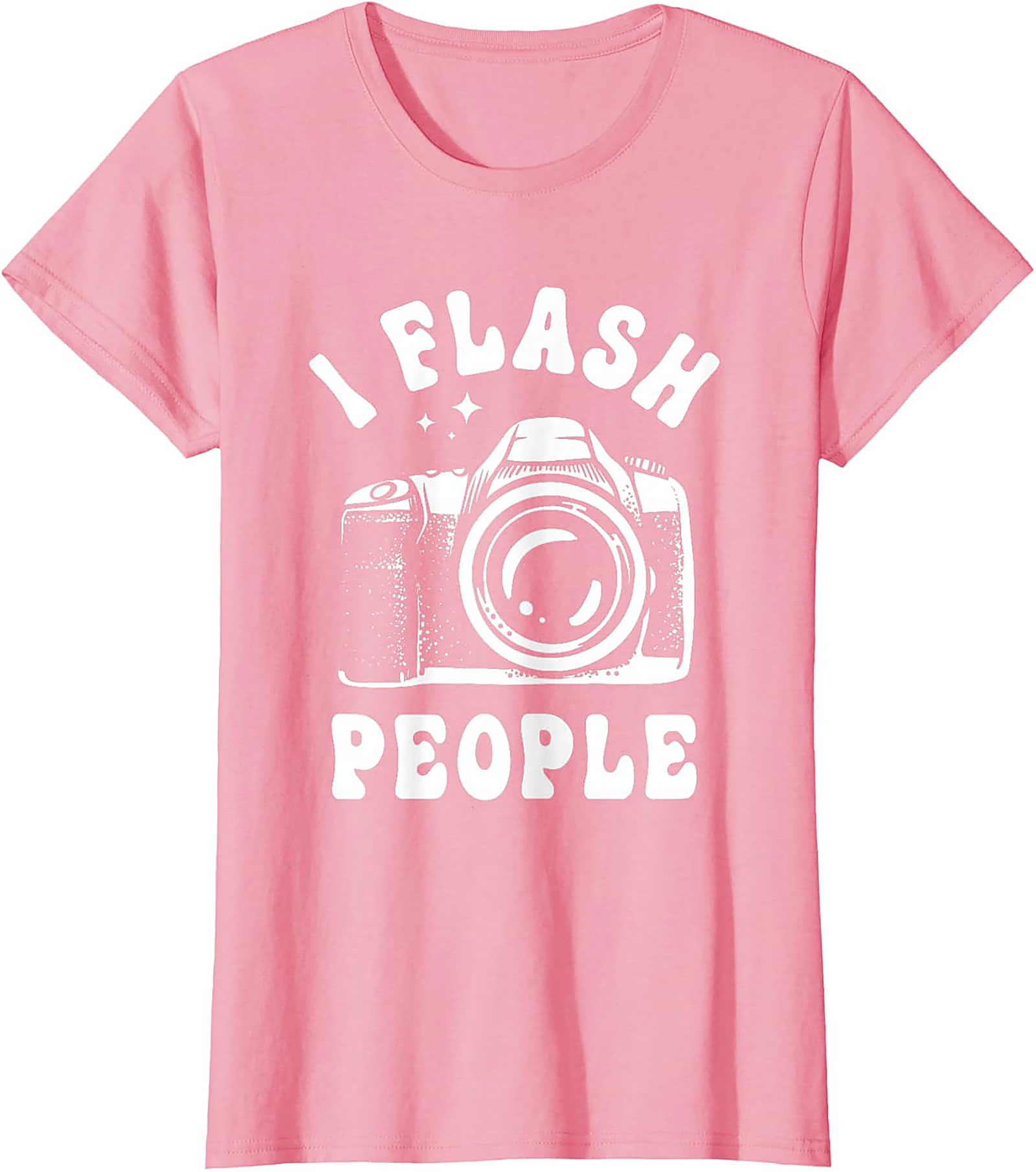 Funny Photographer T-shirt | I Flash People Camera Tee