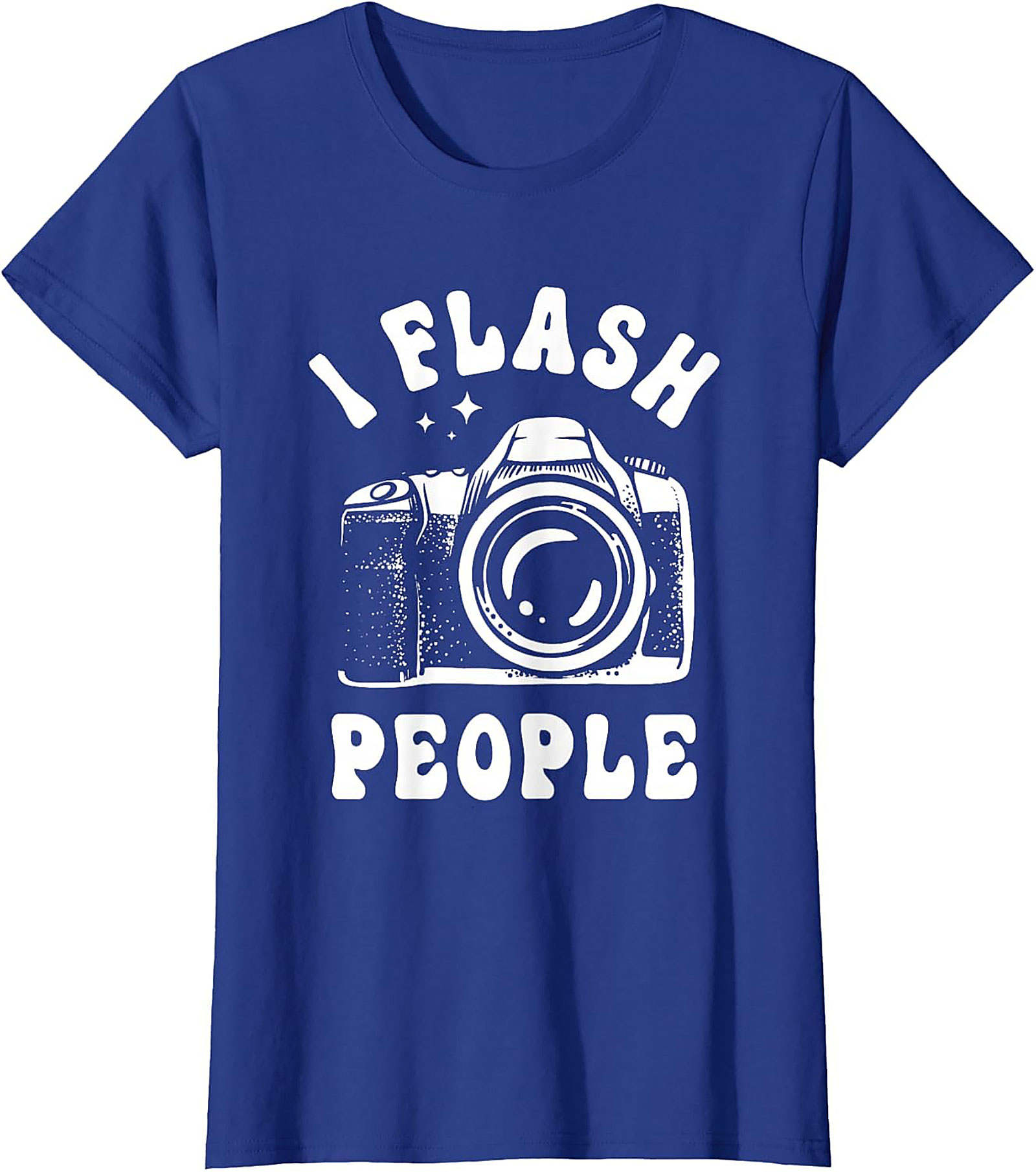 Funny Photographer T-shirt | I Flash People Camera Tee