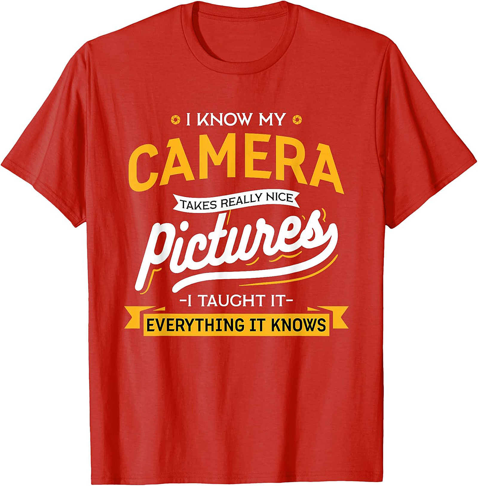 Funny Photographer T-shirt | Camera Graphic Tee Gift