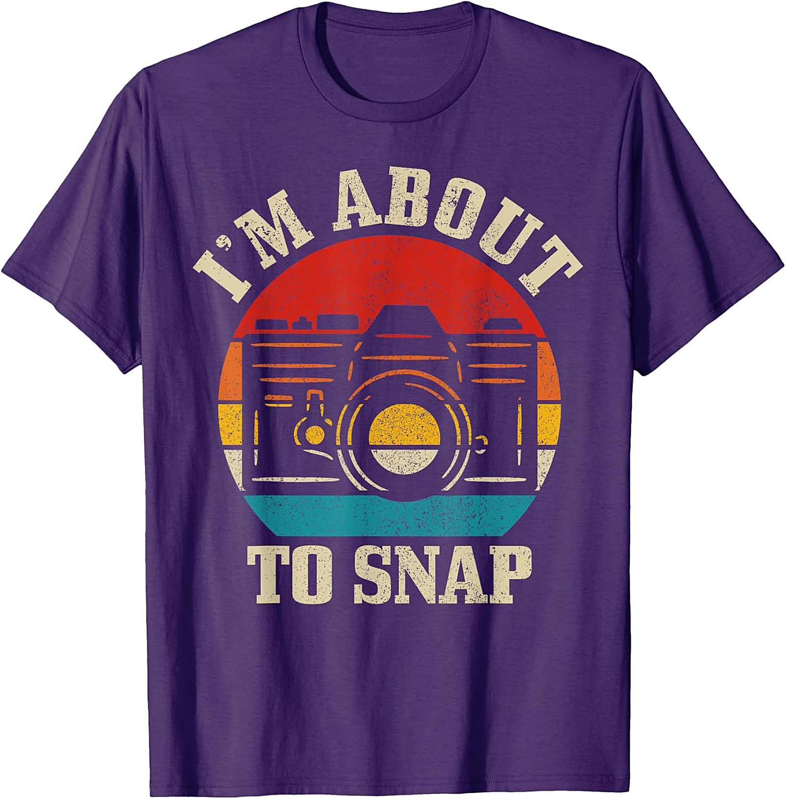 Funny Photographer Graphic Tee | Retro Camera Unisex Shirt