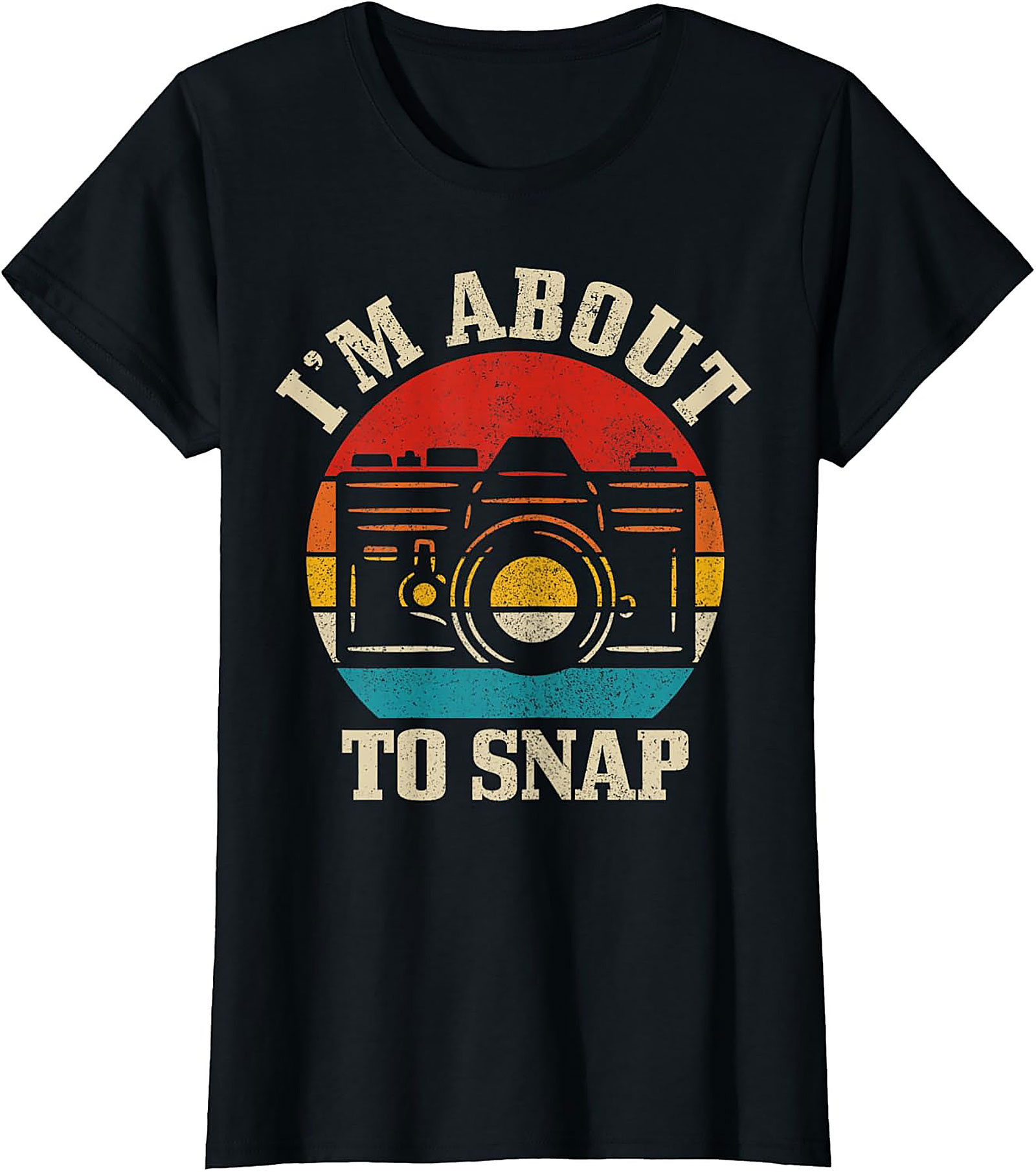Funny Photographer Graphic Tee | Retro Camera Unisex Shirt