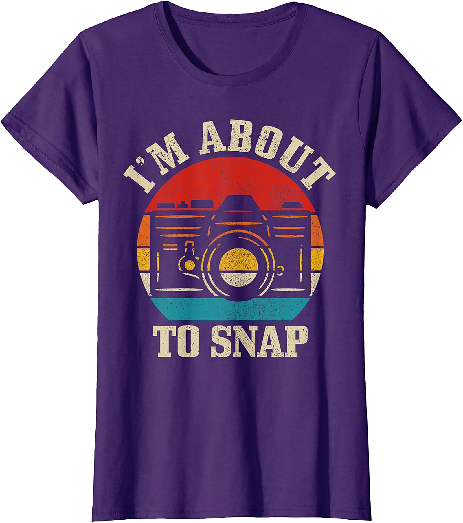 Funny Photographer Graphic Tee | Retro Camera Unisex Shirt