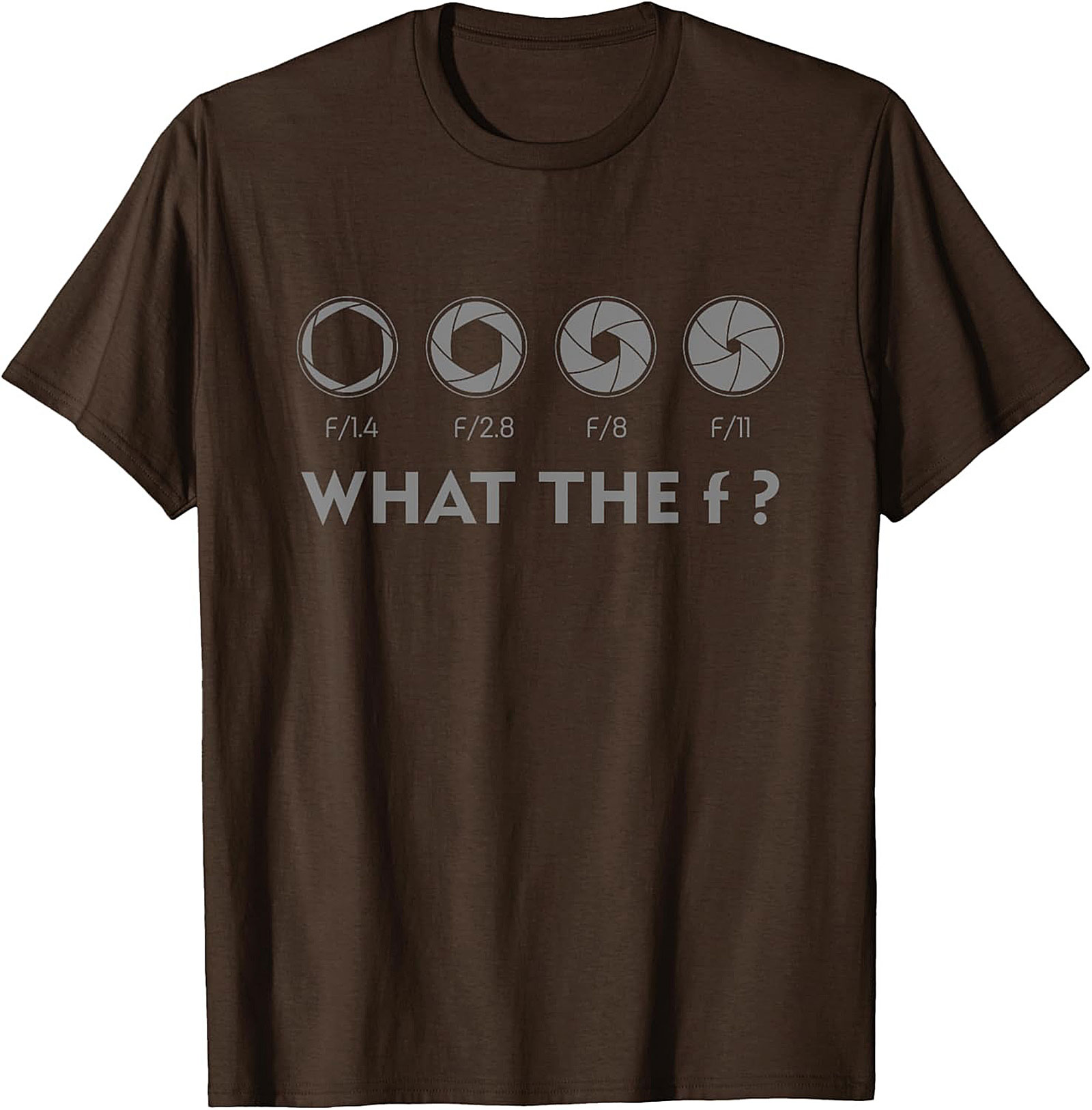 Funny Photography T-shirt | What The F-Stop Graphic Tee