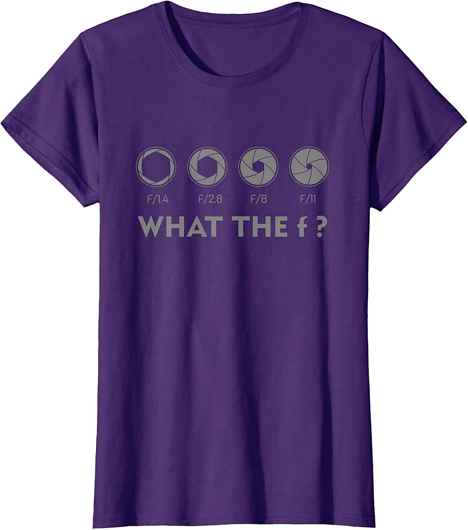 Funny Photography T-shirt | What The F-Stop Graphic Tee